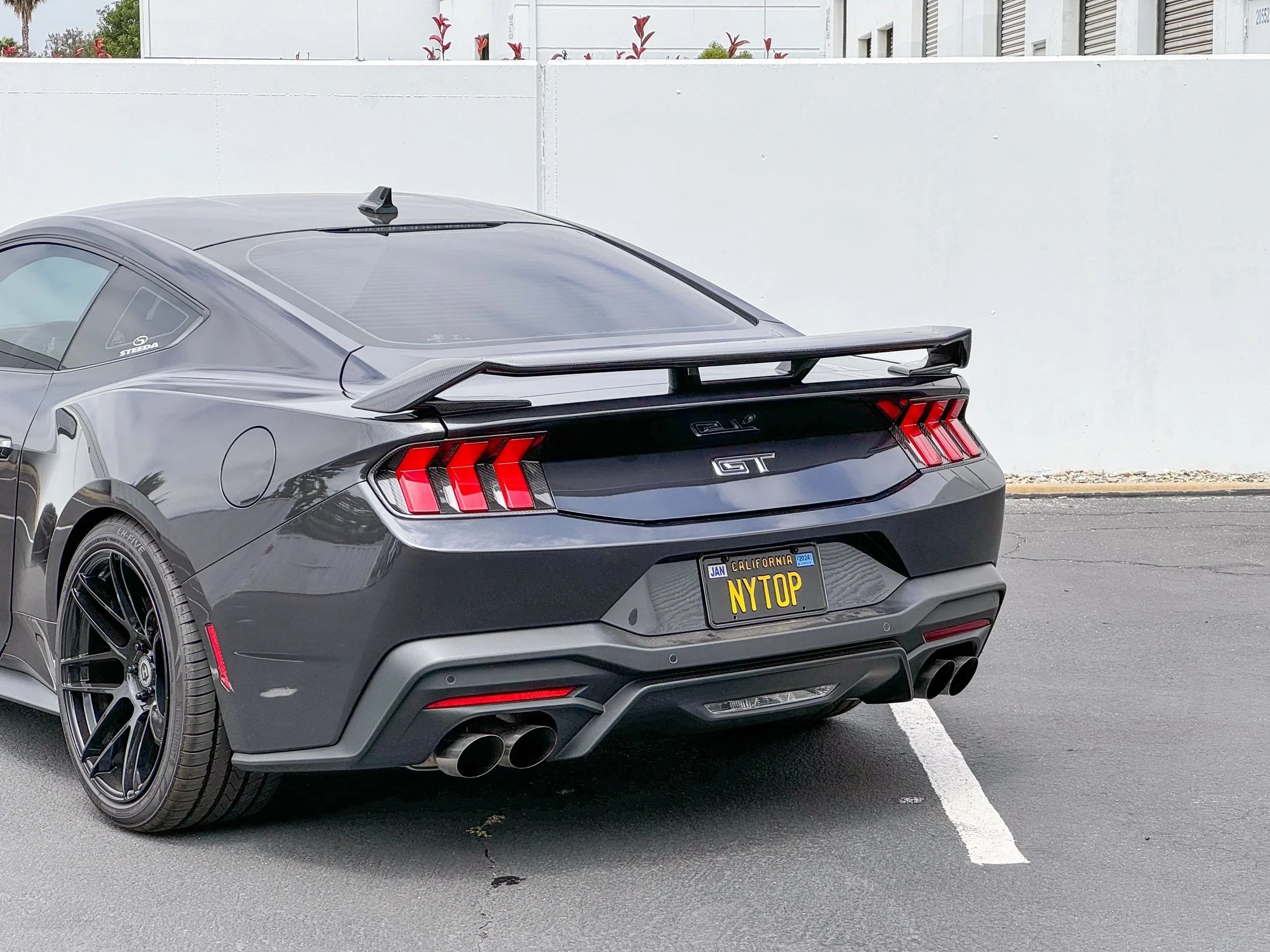 NYTOP Carbon Fiber Performance Pack Wing For 2024-Current Ford Mustang