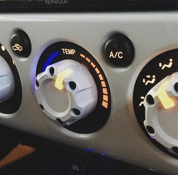 Climate Knobs (For FJ Cruiser) - SANDSTORM