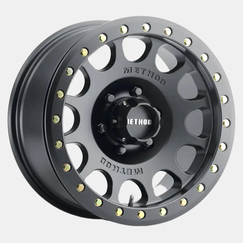 105 | Beadlock | Matte Black - 17x8.5 | 5x5.5 | 0mm/4.75 | MR10578555500B - Wheels > Method > Beadlock Wheel