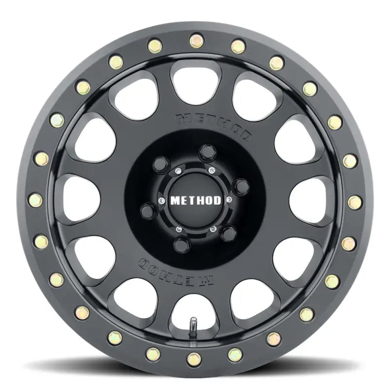 105 | Beadlock | Matte Black - 17x8.5 | 6x135 | 0mm/4.75’’ | MR10578516500B - Wheels > Method > Beadlock Wheel