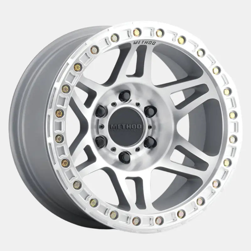 106 | Beadlock | Machined - 17x9 | 5x5 | -44mm/3.5’’ | MR10679050344B - Wheels > Method > Beadlock Wheel