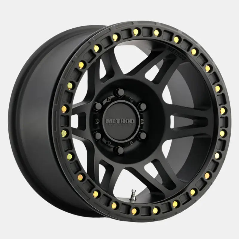 Method Race Wheels 106 Matte Black Beadlock wheel Matte Black