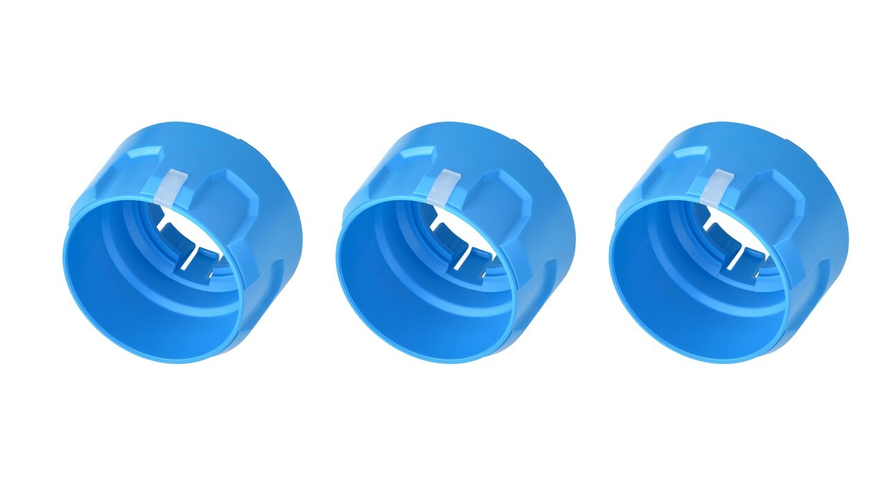 Climate Knobs (For 2011-2018 Wrangler JK) - CHIEF BLUE