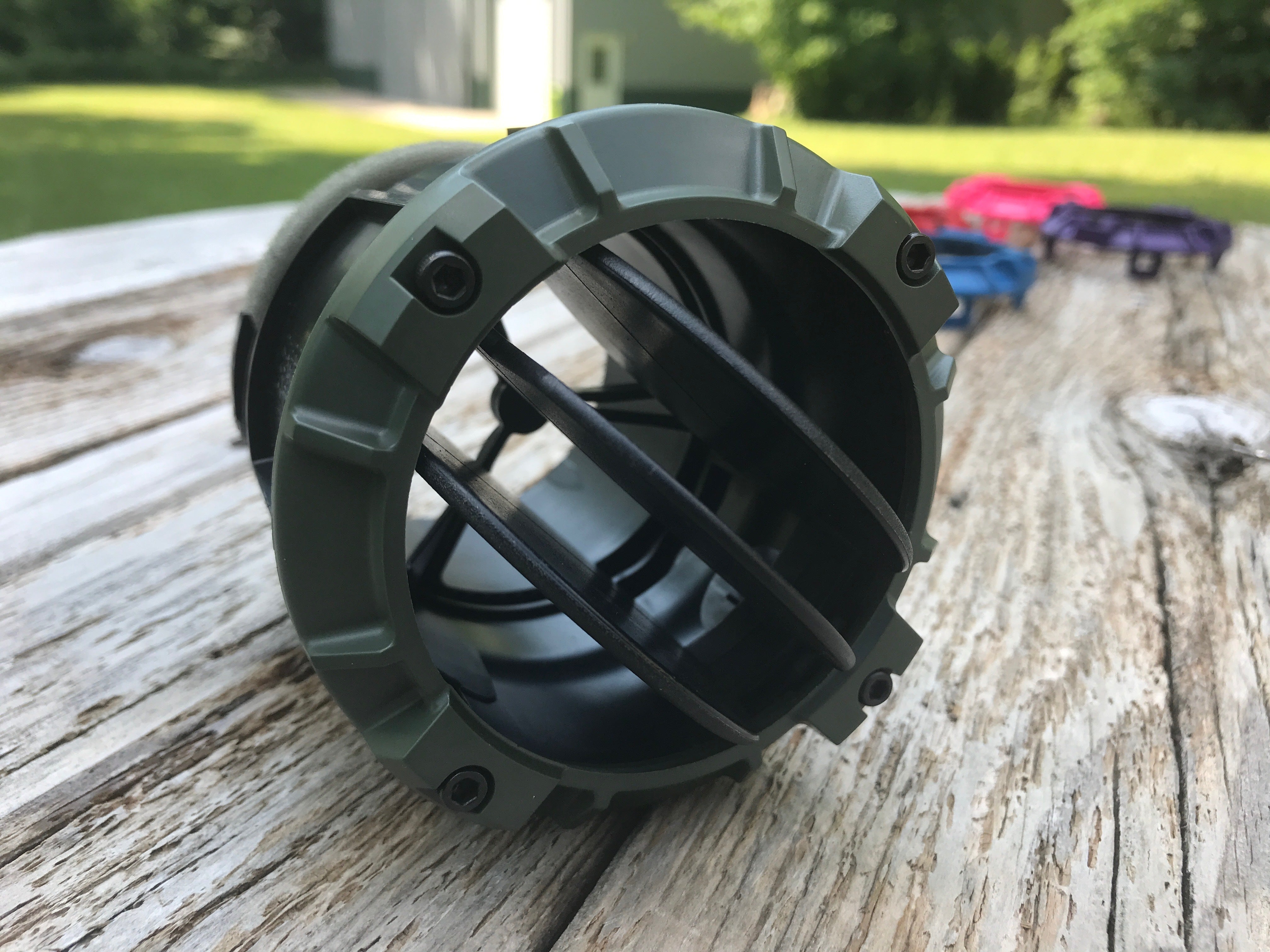 Vent Rings (For 2011-2018 Wrangler JK) - ARMY GREEN