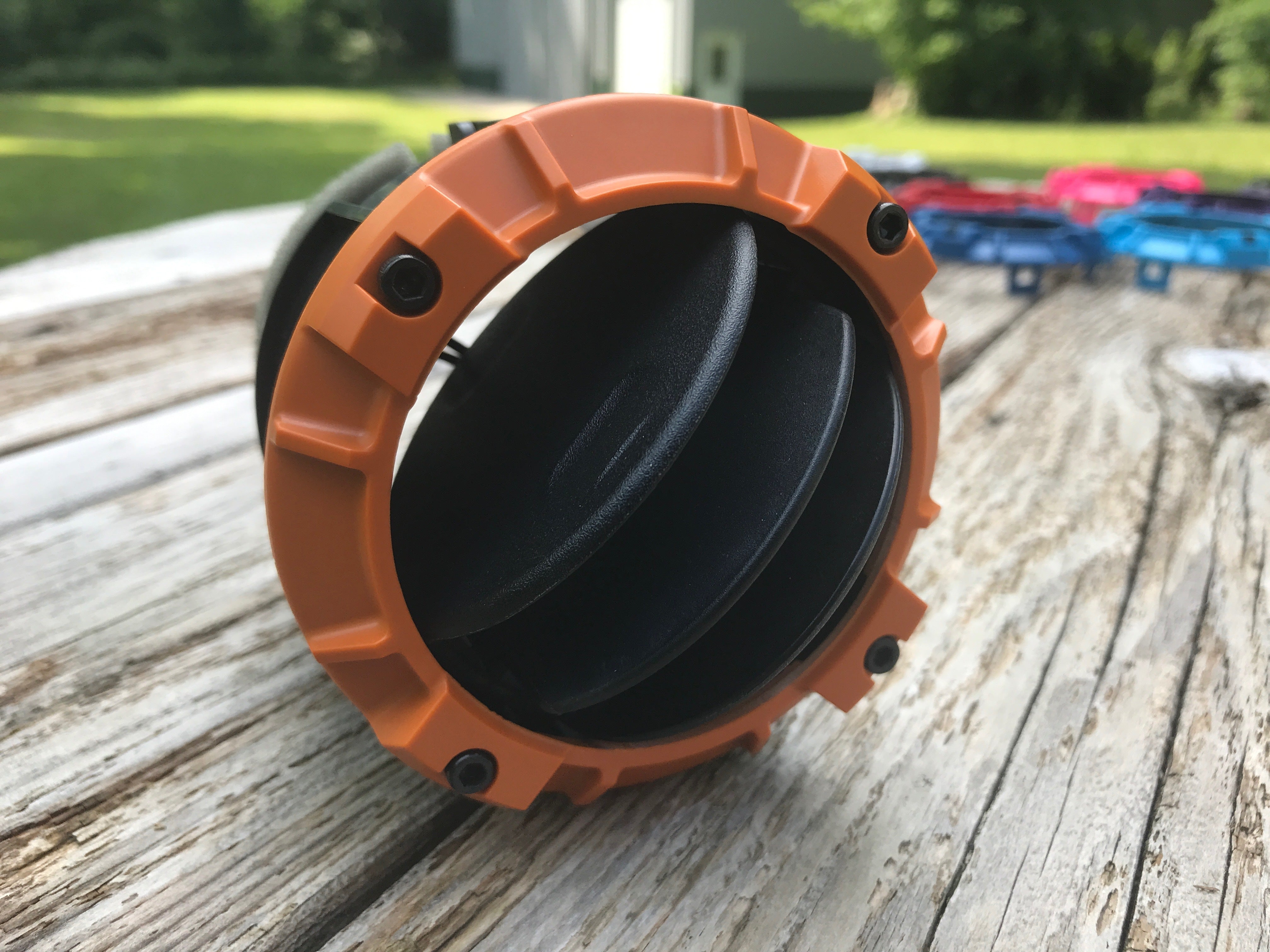 Vent Rings (For 2011-2018 Wrangler JK) - ORANGE
