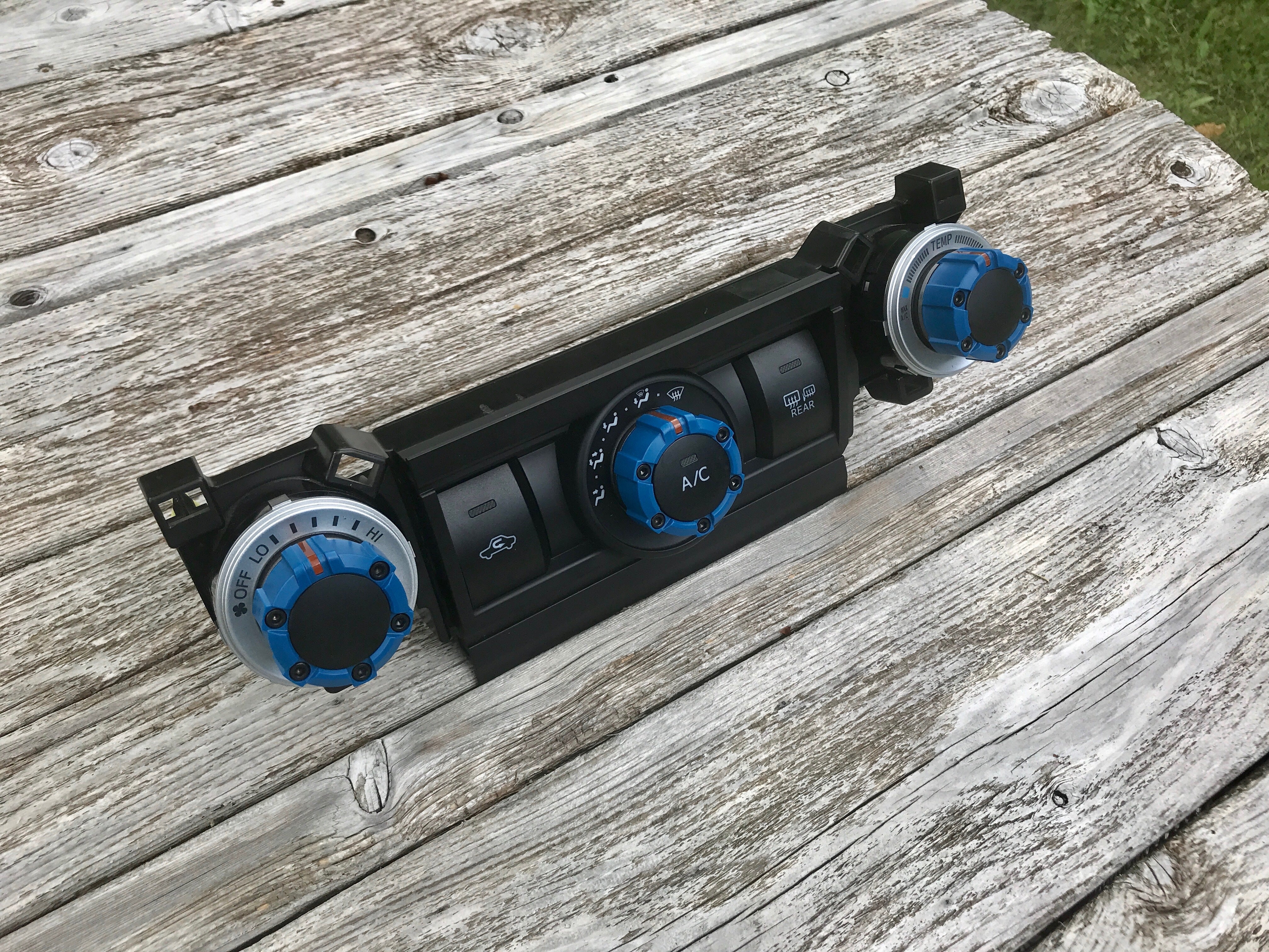 Climate Knobs (For 5th Gen 4Runner) - VOODOO BLUE