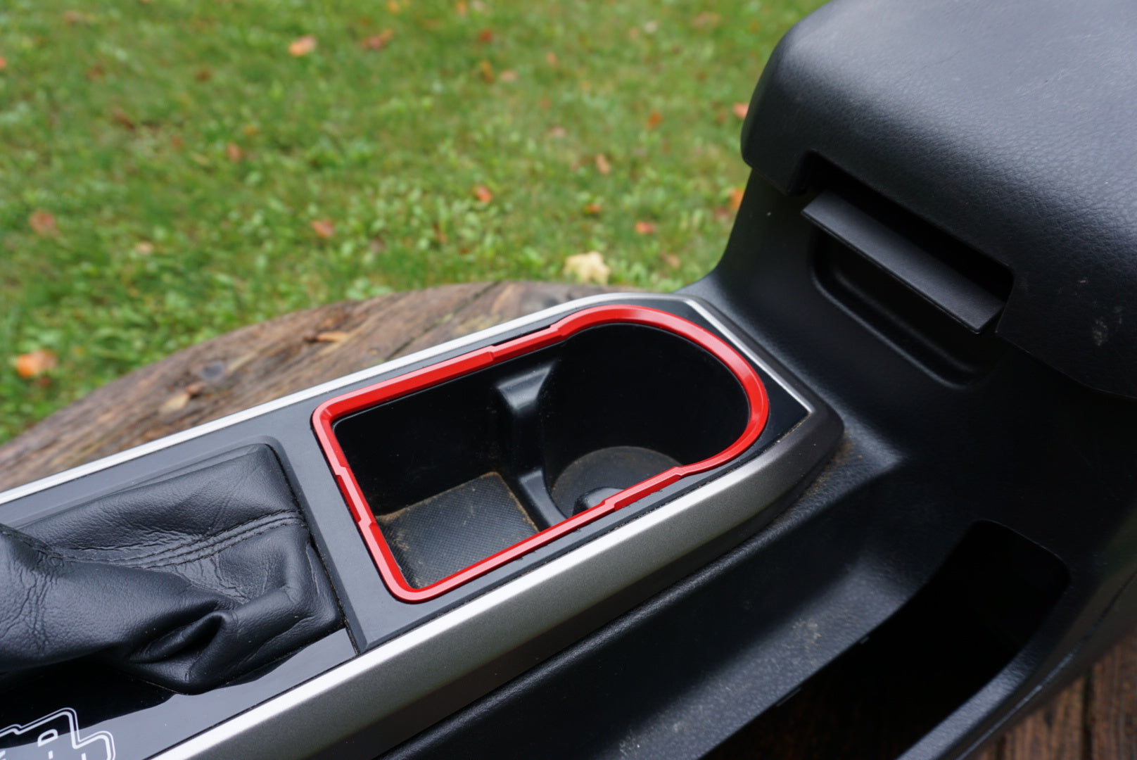 Cup Holder Ring (For 2016-2023 Tacoma) - RED