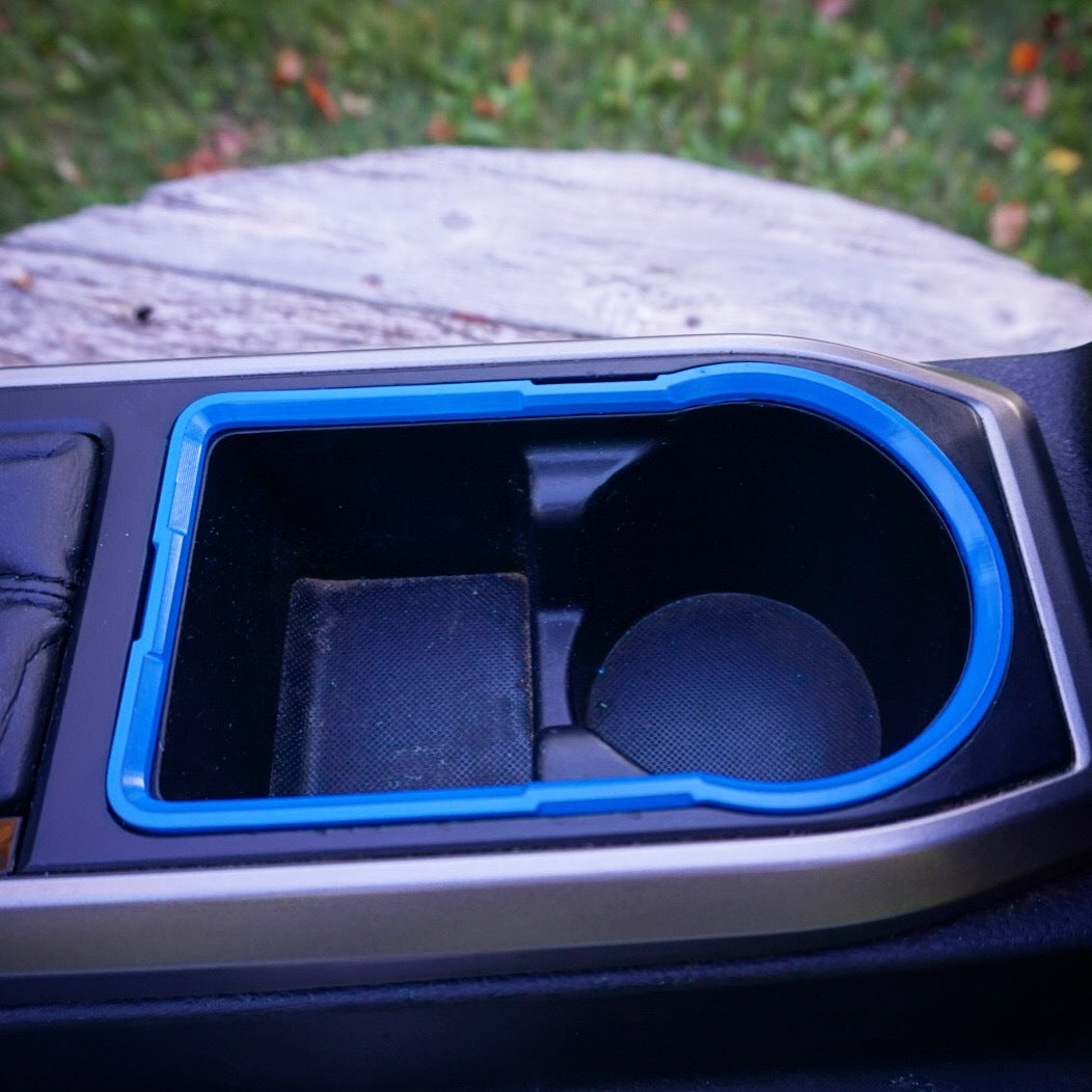 Cup Holder Ring (For 2016-2023 Tacoma) - VOODOO BLUE