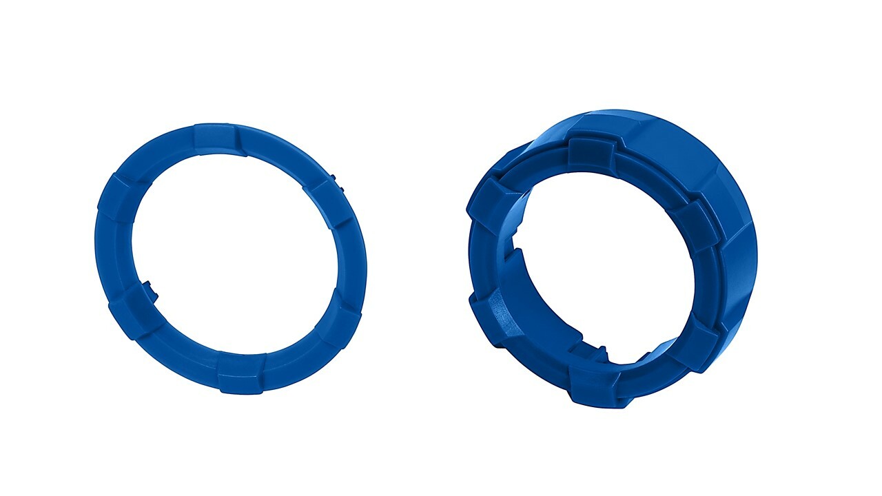 Start Button Ring + 4x4 Knob (For 2016-2023 Tacoma / 2020-2021 Tundra) - VOODOO BLUE