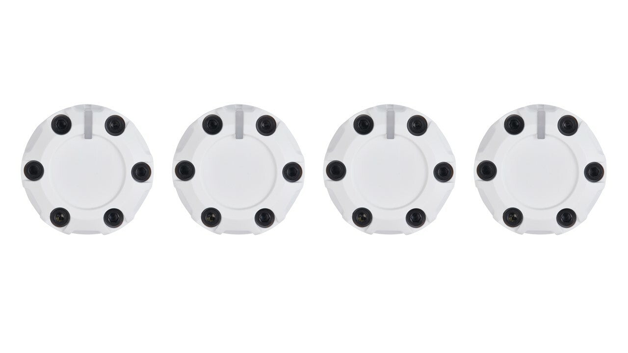 Climate Knobs (For 2007-2013 Tundra) - 4 PACK - WHITE