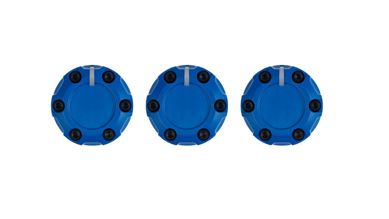 Climate Knobs (For 2014-2021 Tundra) - 3 PACK - VOODOO BLUE