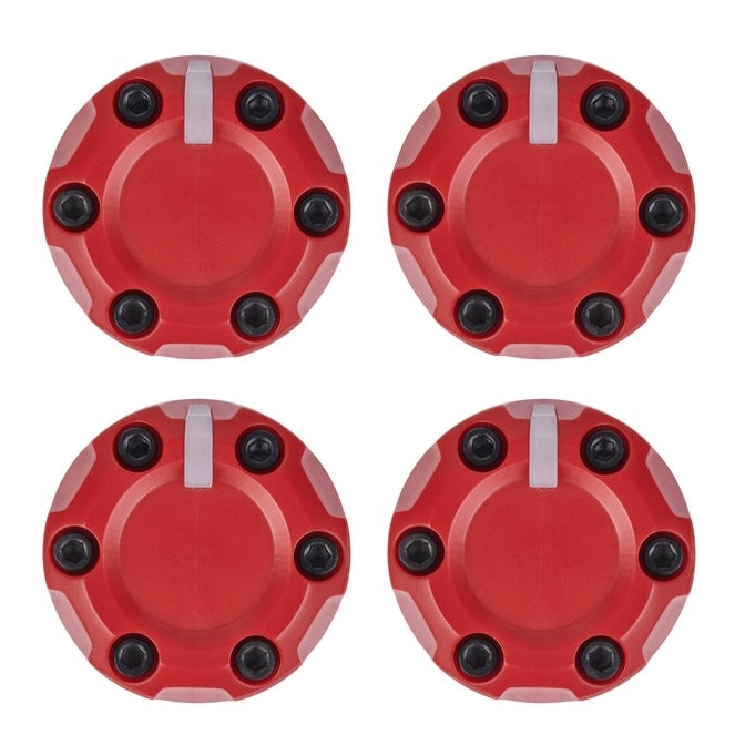 Climate Knobs (For 2005-2015 Tacoma) - 4 PACK - RED