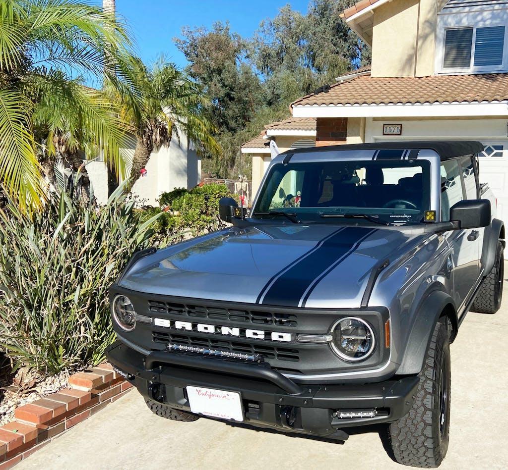 Offset Racing Hood Stripes V1 For 2021+ Bronco