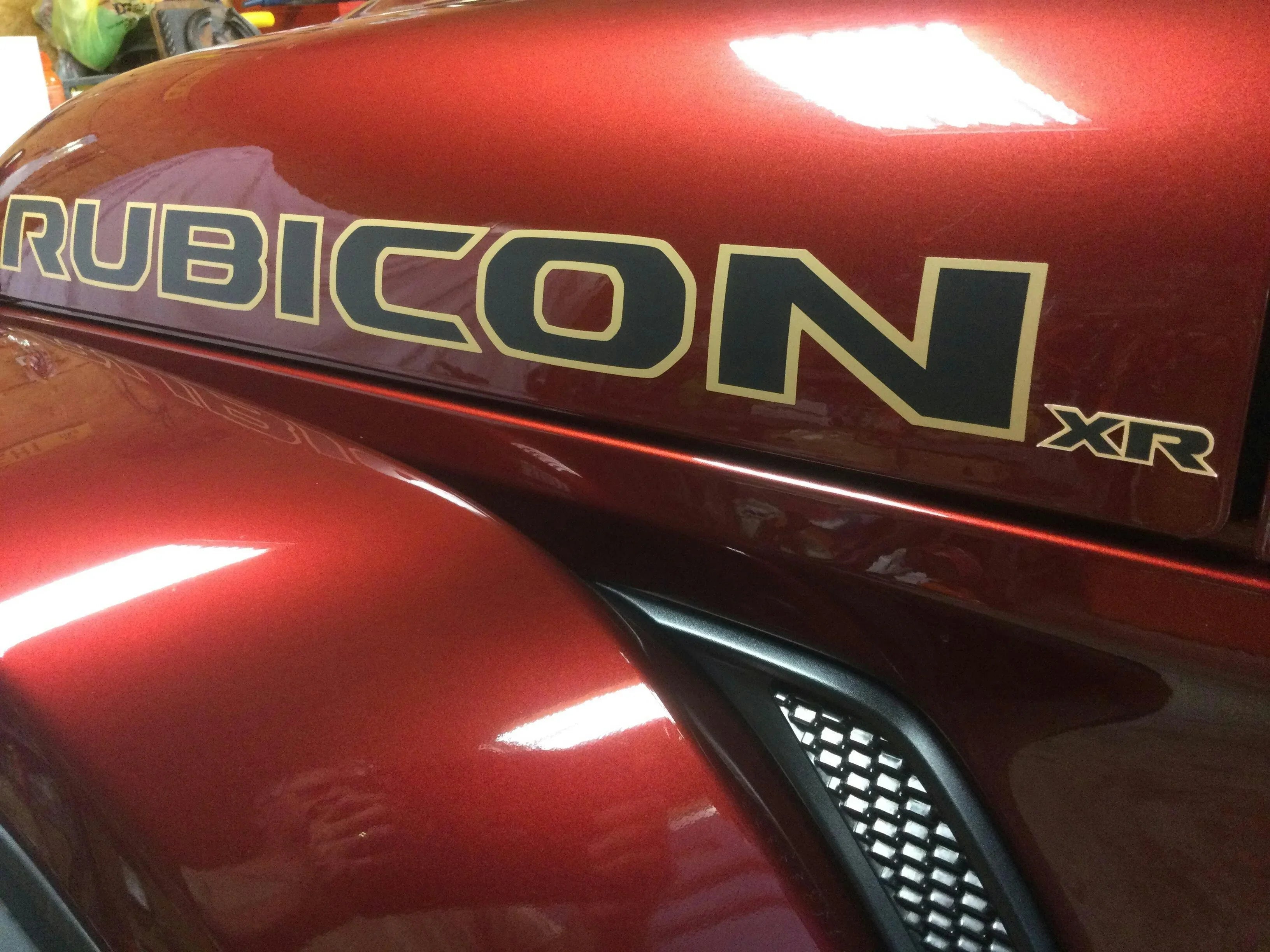XR Stickers For 2022+ Wrangler Xtreme Recon