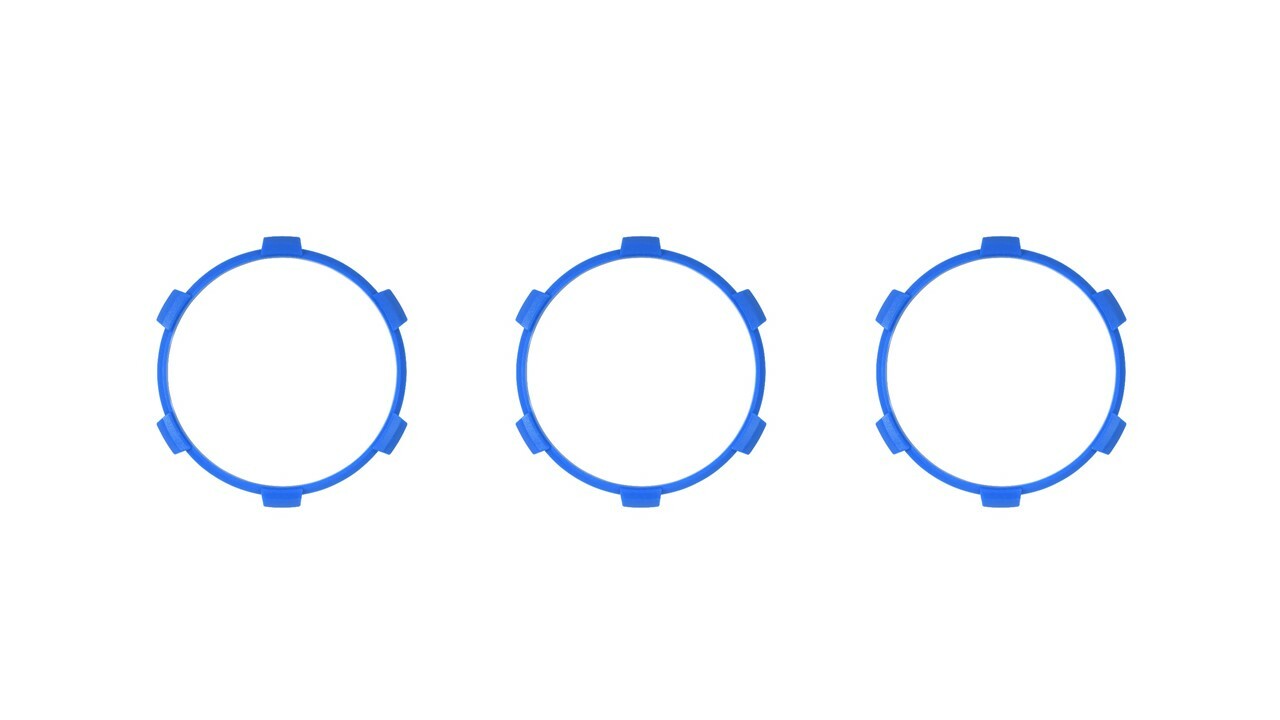 Climate Rings (For 2016-2023 Tacoma DUAL ZONE) - VOODOO BLUE