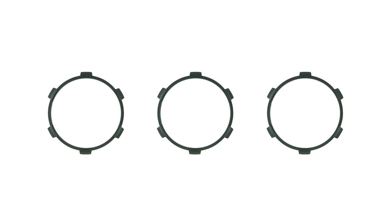 Climate Rings (For 2016-2023 Tacoma DUAL ZONE) - ARMY GREEN