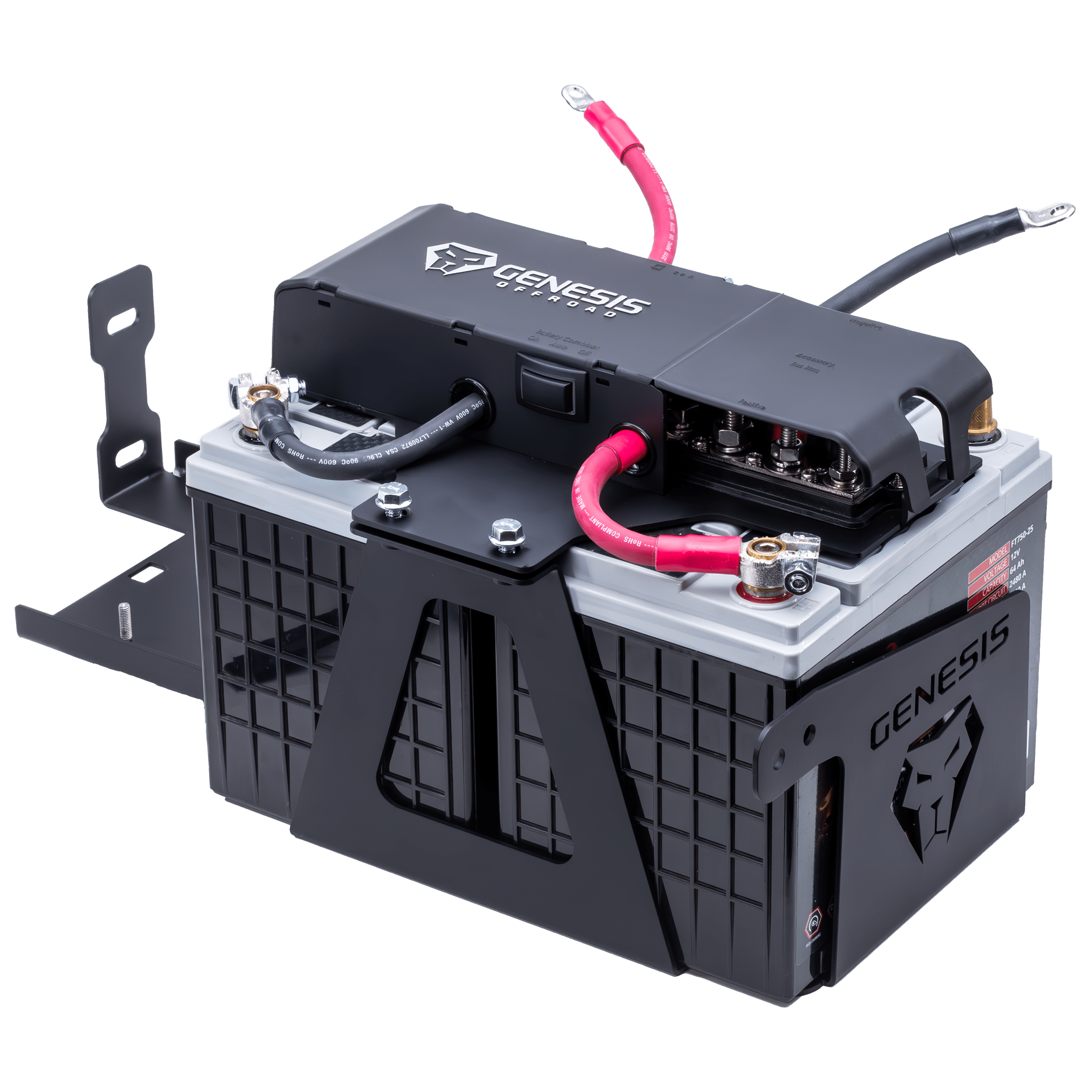 Dual Battery System For 2018+ Gas Wrangler JL Gen 3