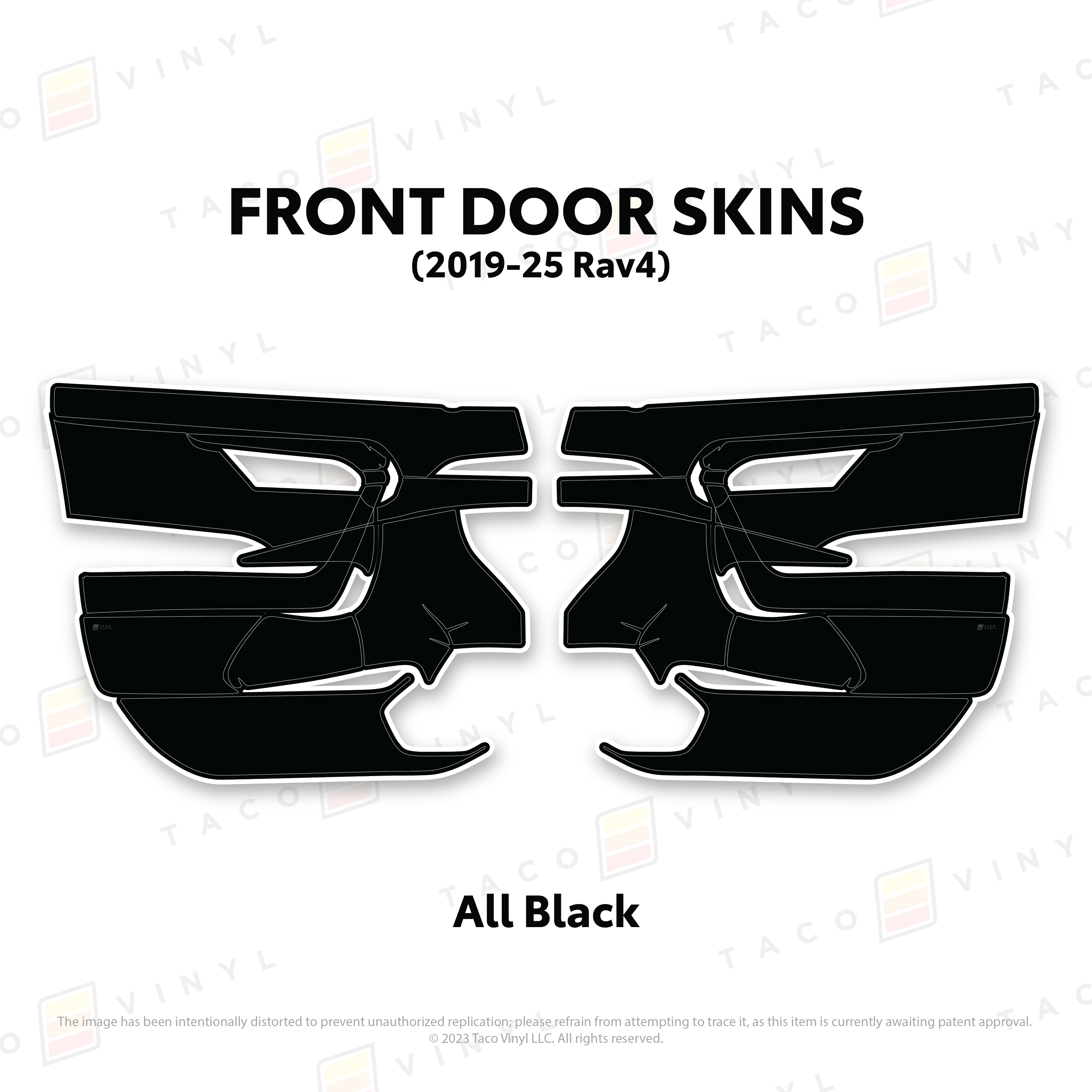 2019-25 Door Skins For Rav4