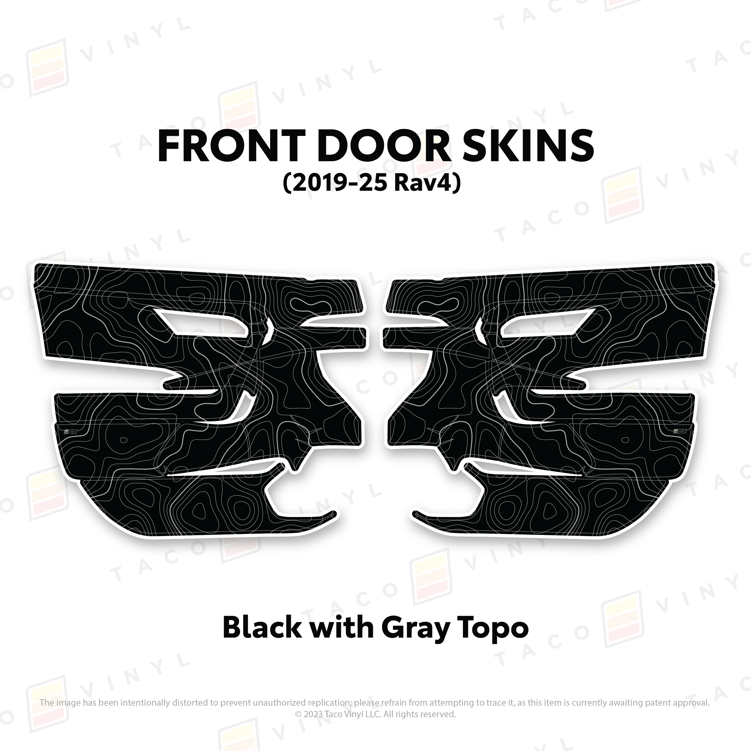 2019-25 Door Skins For Rav4