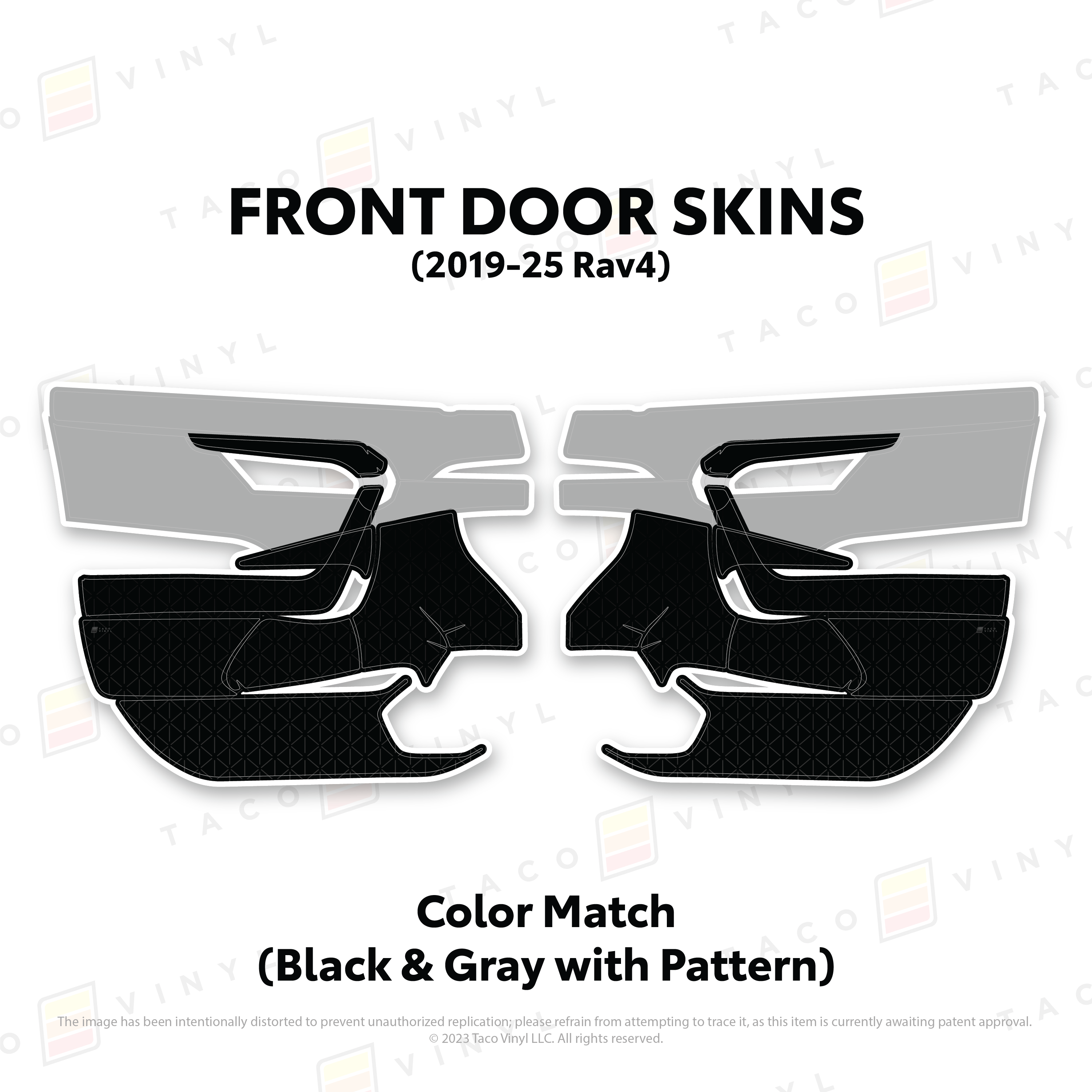 2019-25 Door Skins For Rav4