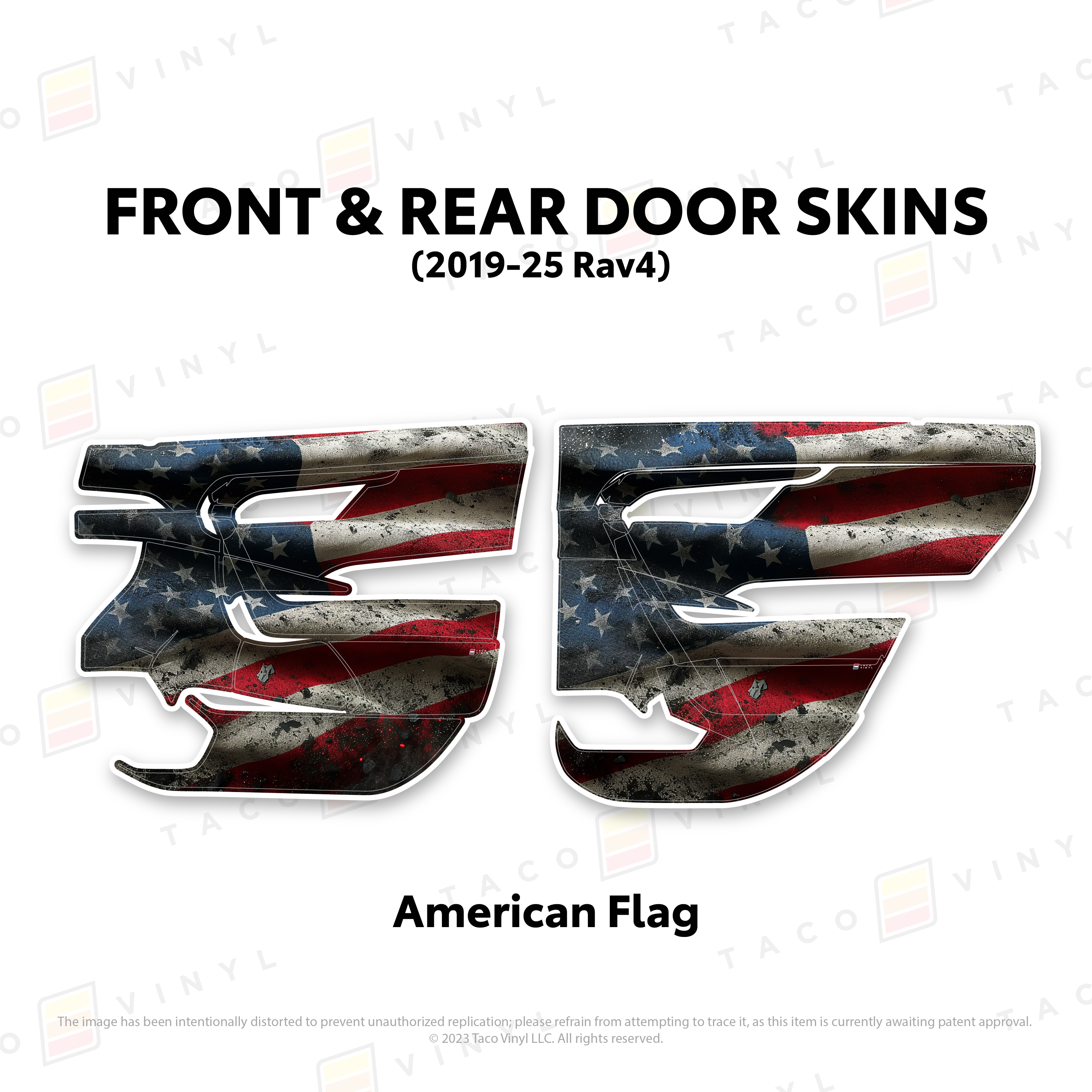 2019-25 Door Skins For Rav4