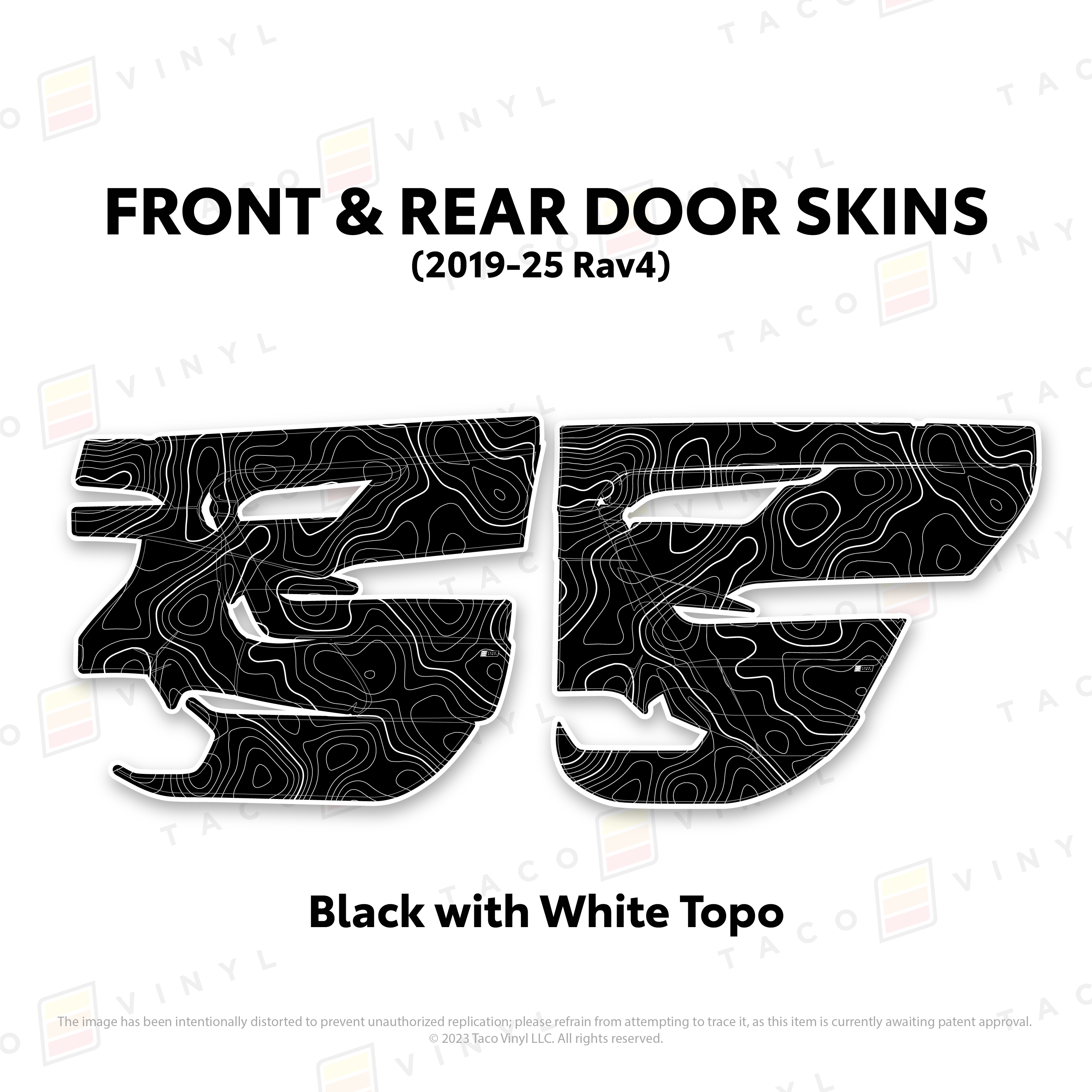 2019-25 Door Skins For Rav4