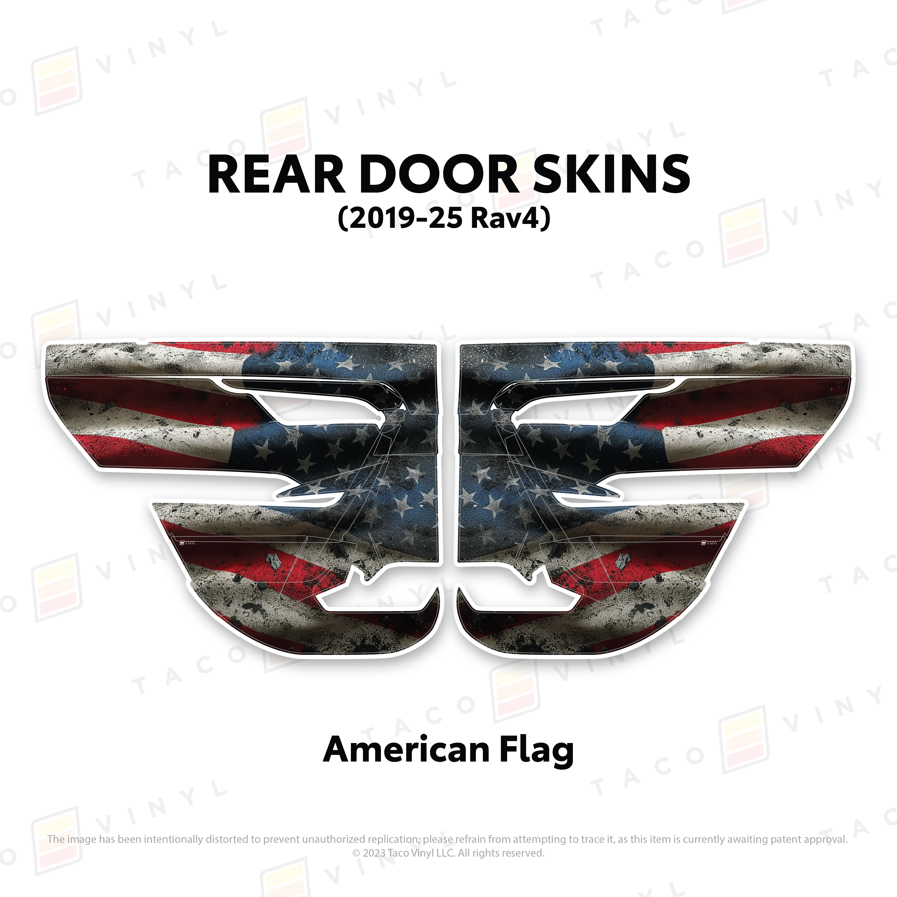 2019-25 Door Skins For Rav4