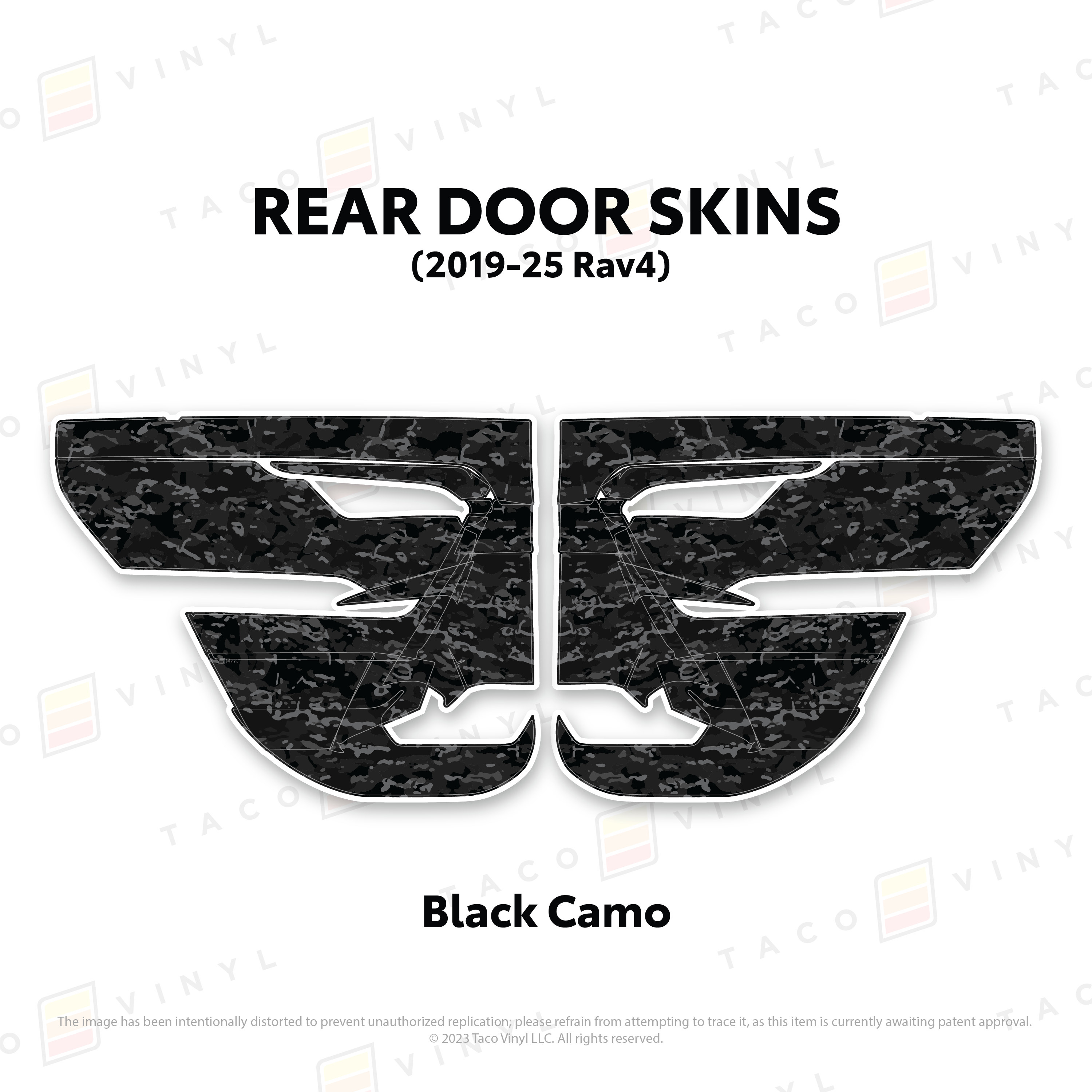 2019-25 Door Skins For Rav4