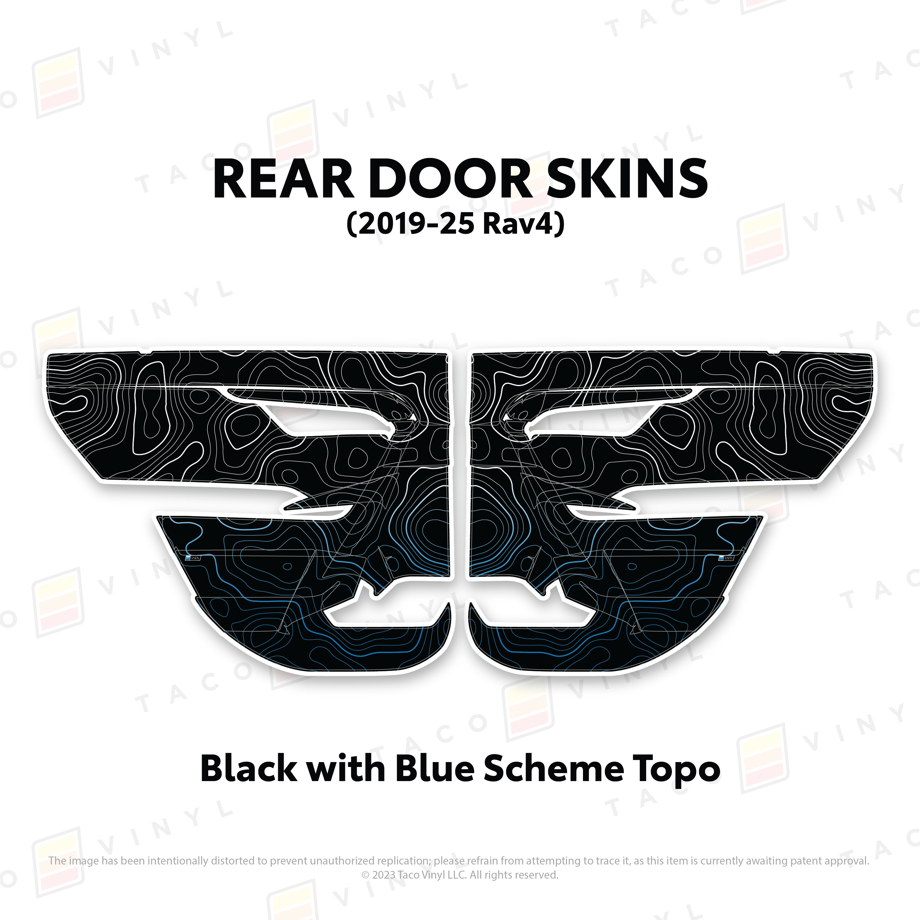 2019-25 Door Skins For Rav4