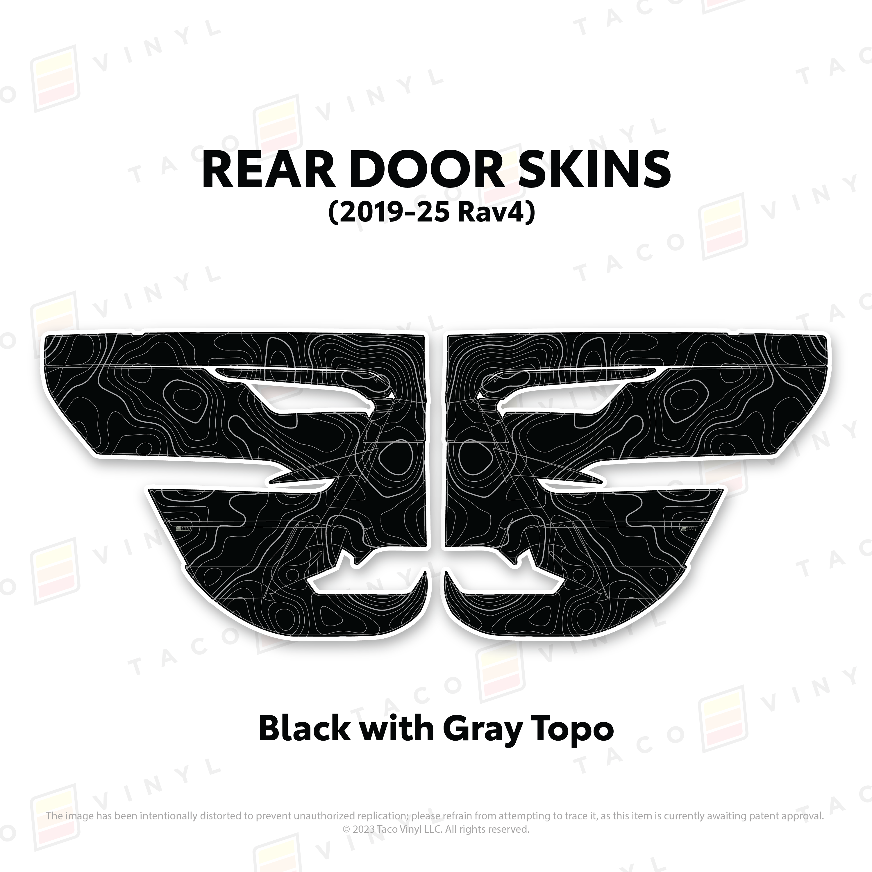 2019-25 Door Skins For Rav4