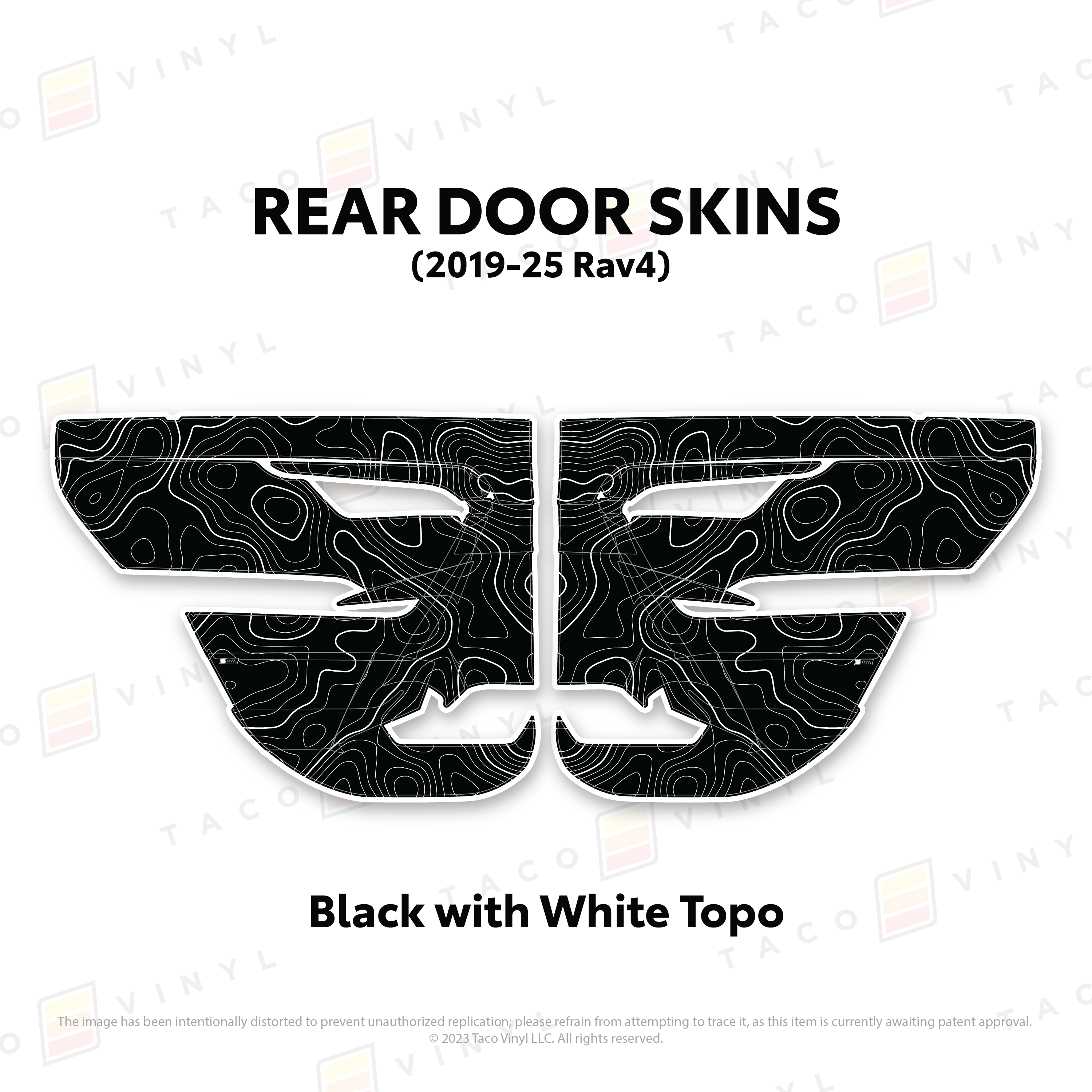 2019-25 Door Skins For Rav4
