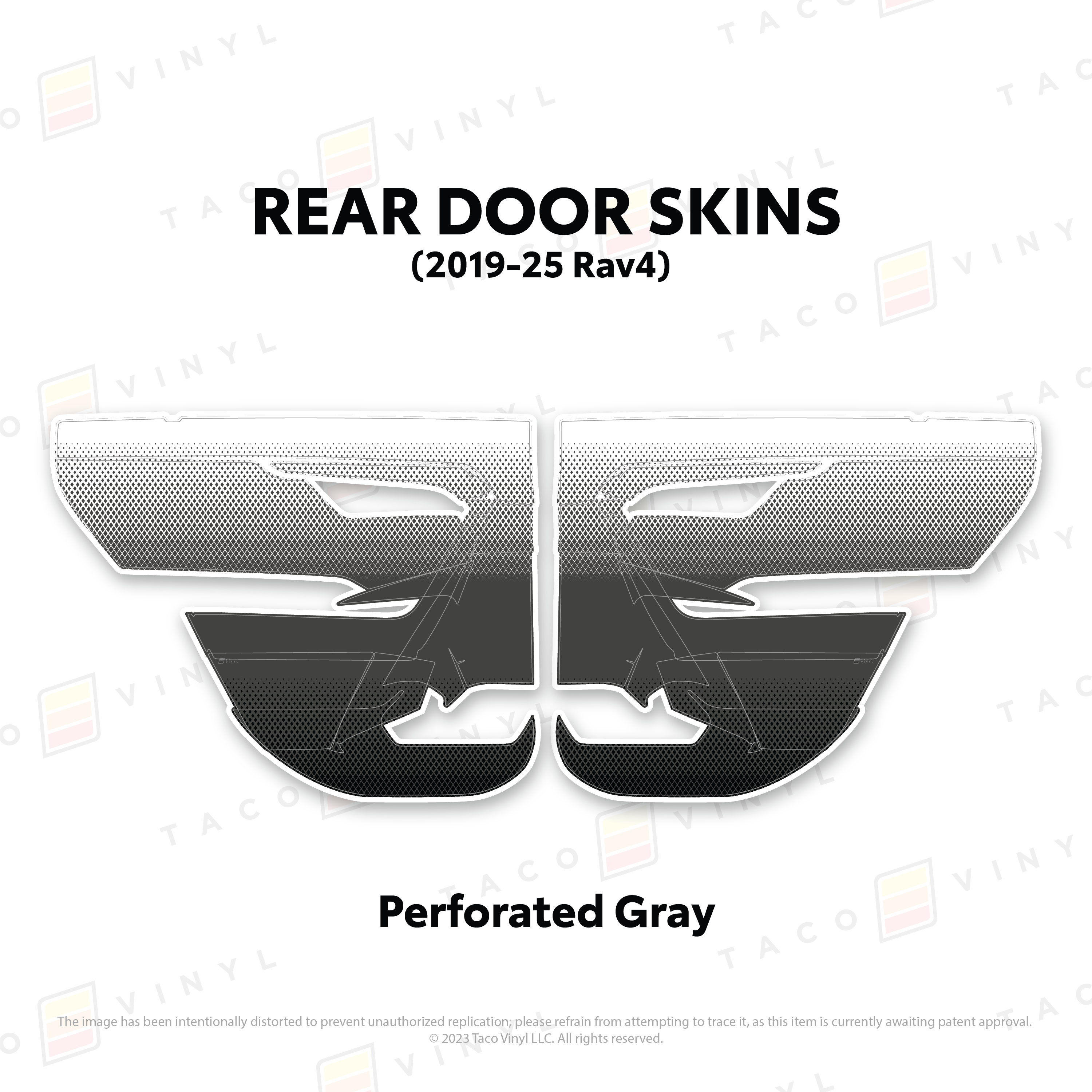 2019-25 Door Skins For Rav4