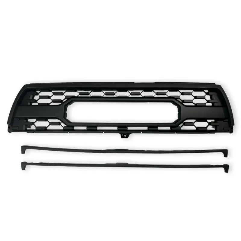 Black automotive grille and trim pieces for 1996-2002 4Runner Pro direct replacement stock grille