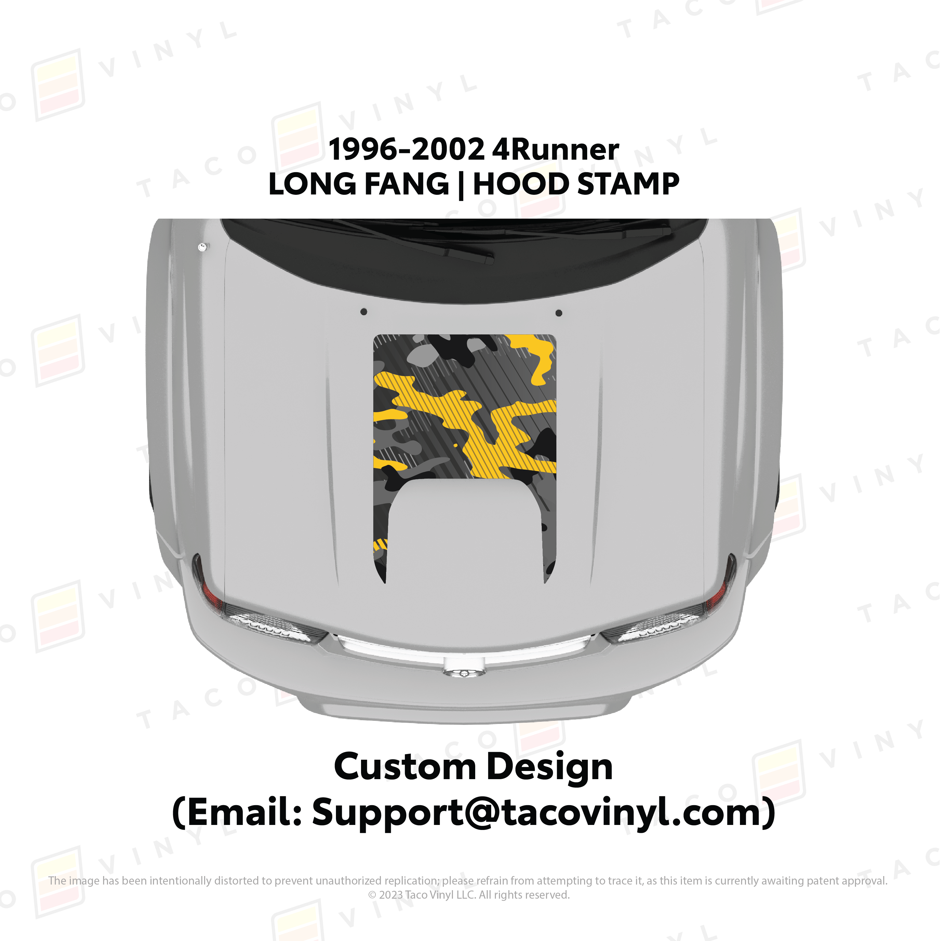 1996-02 Hood Stamp For 4Runner