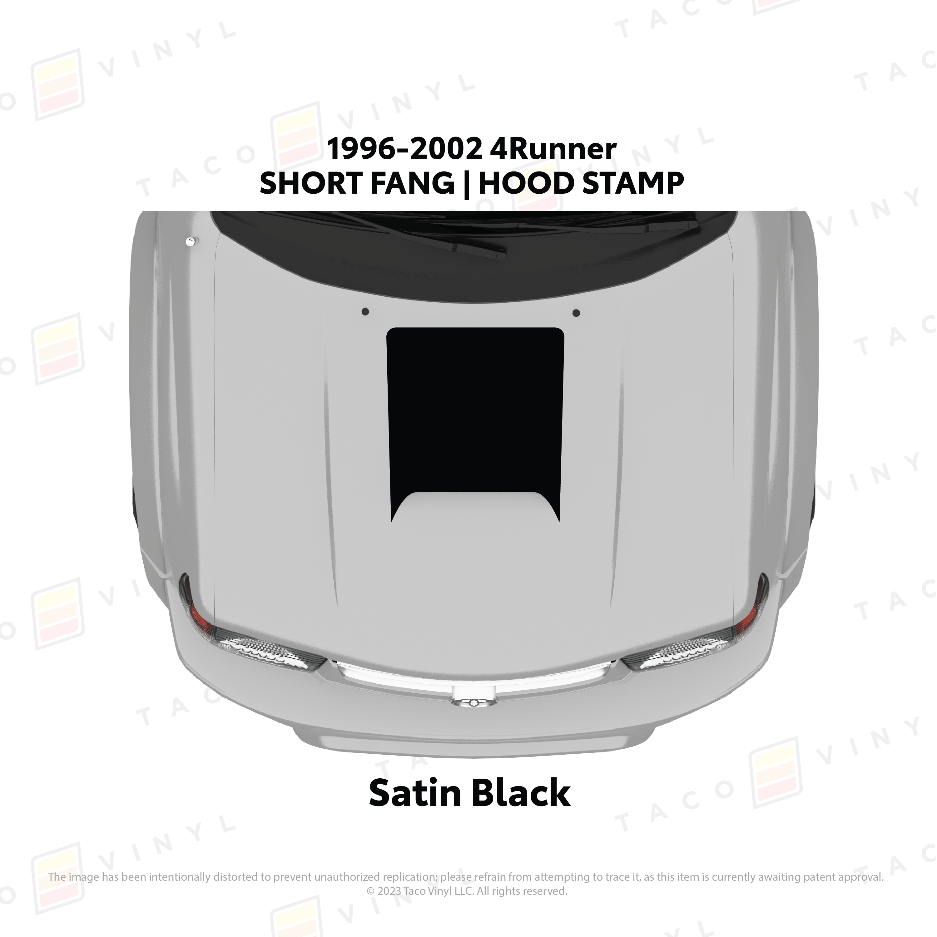 1996-02 Hood Stamp For 4Runner