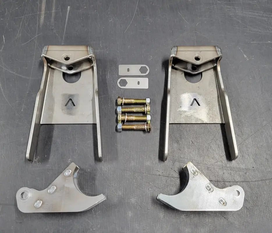 Metal suspension components for T4R 4Runner 3rd Gen shock relocation system