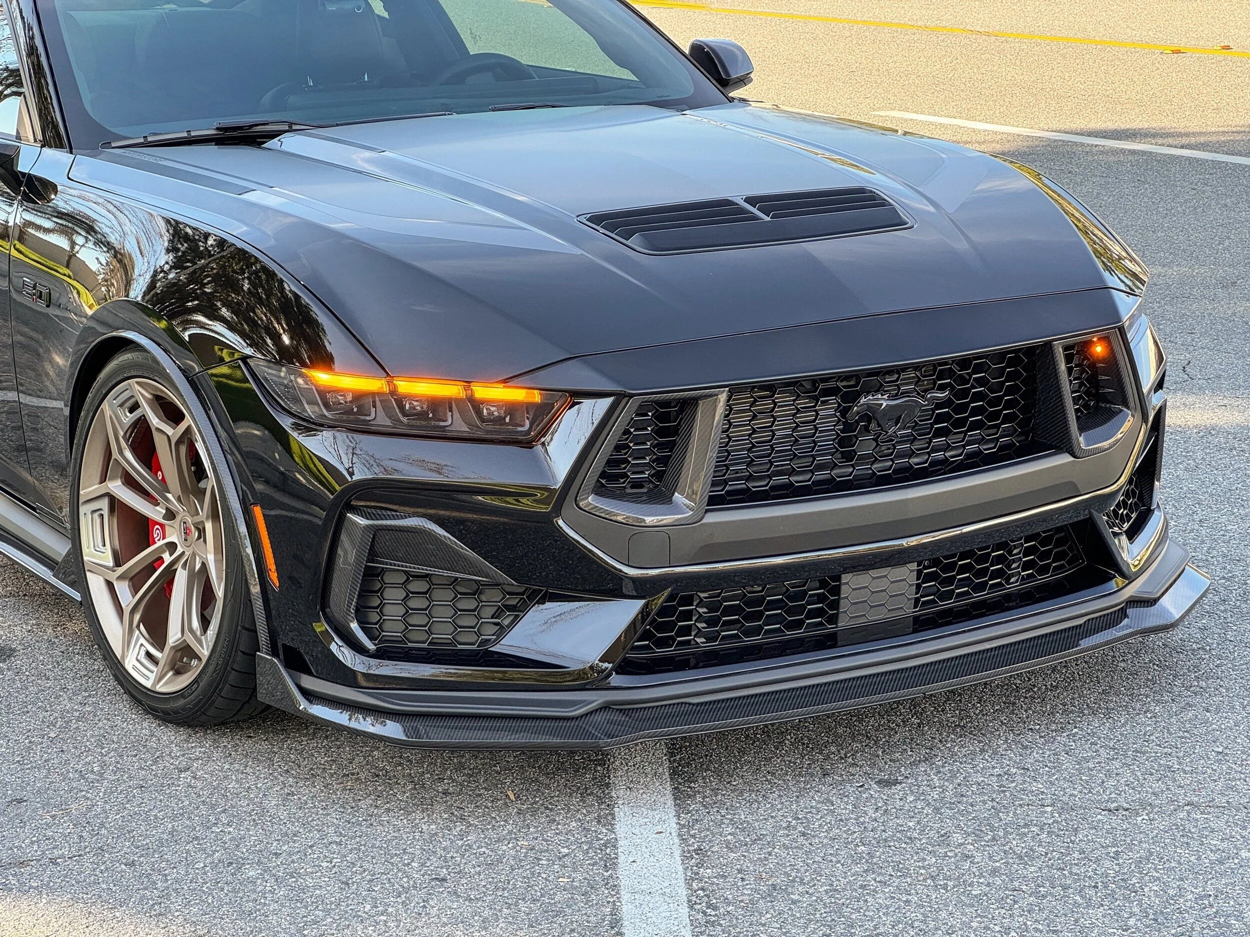 NYTOP Splitter Extension For 2024-Current Ford Mustang