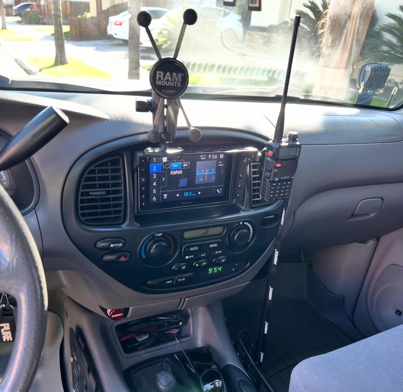 Center Console Dash Modular Accessory Mount (MAM) - For 1st Gen Tundra (00-06)