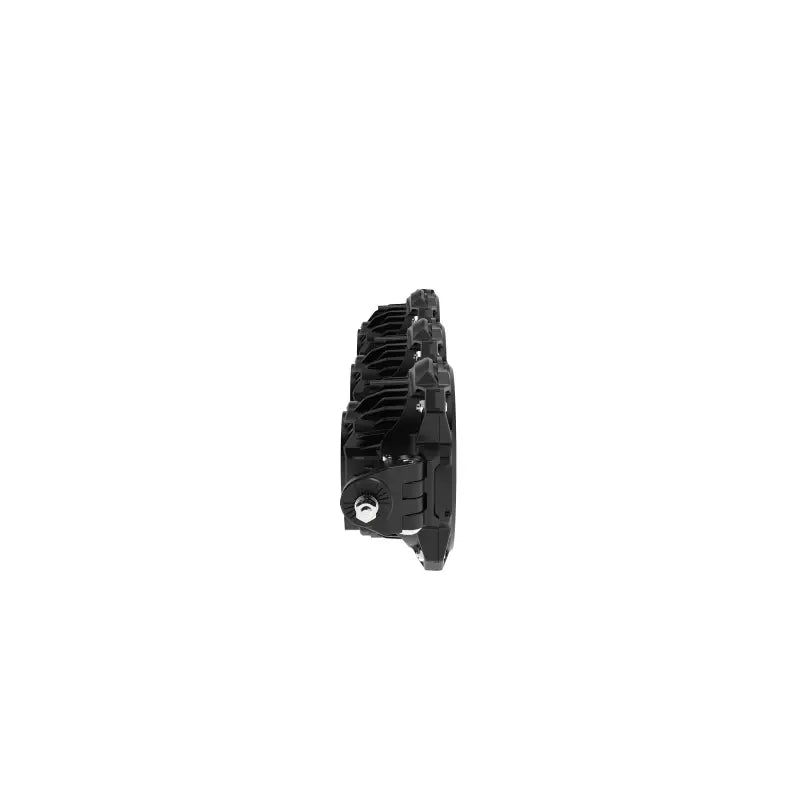 Side profile of the 20-inch Gravity Titan LED Light Bar highlighting its compact and durable construction for off-road vehicles.