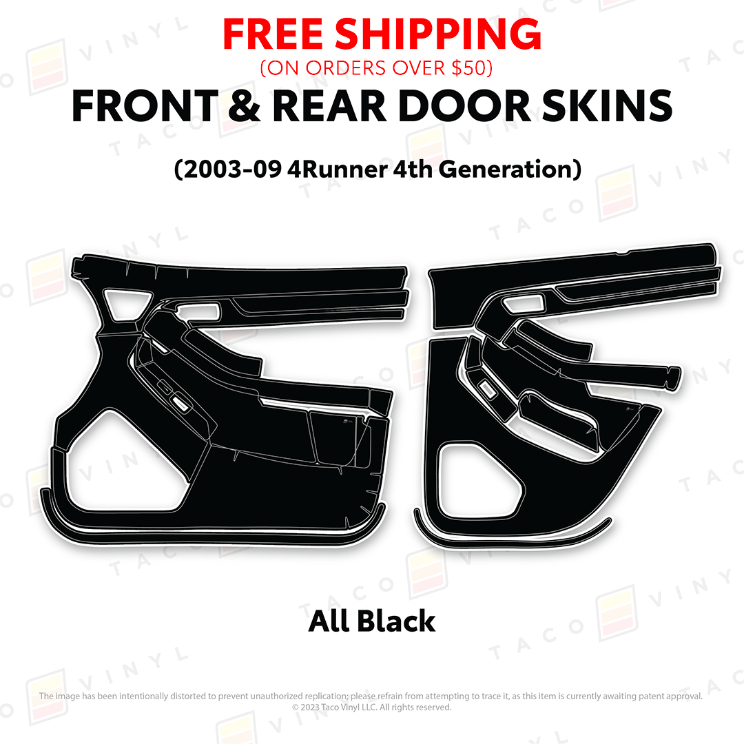 2003-2009 Door Skins For 4Runner