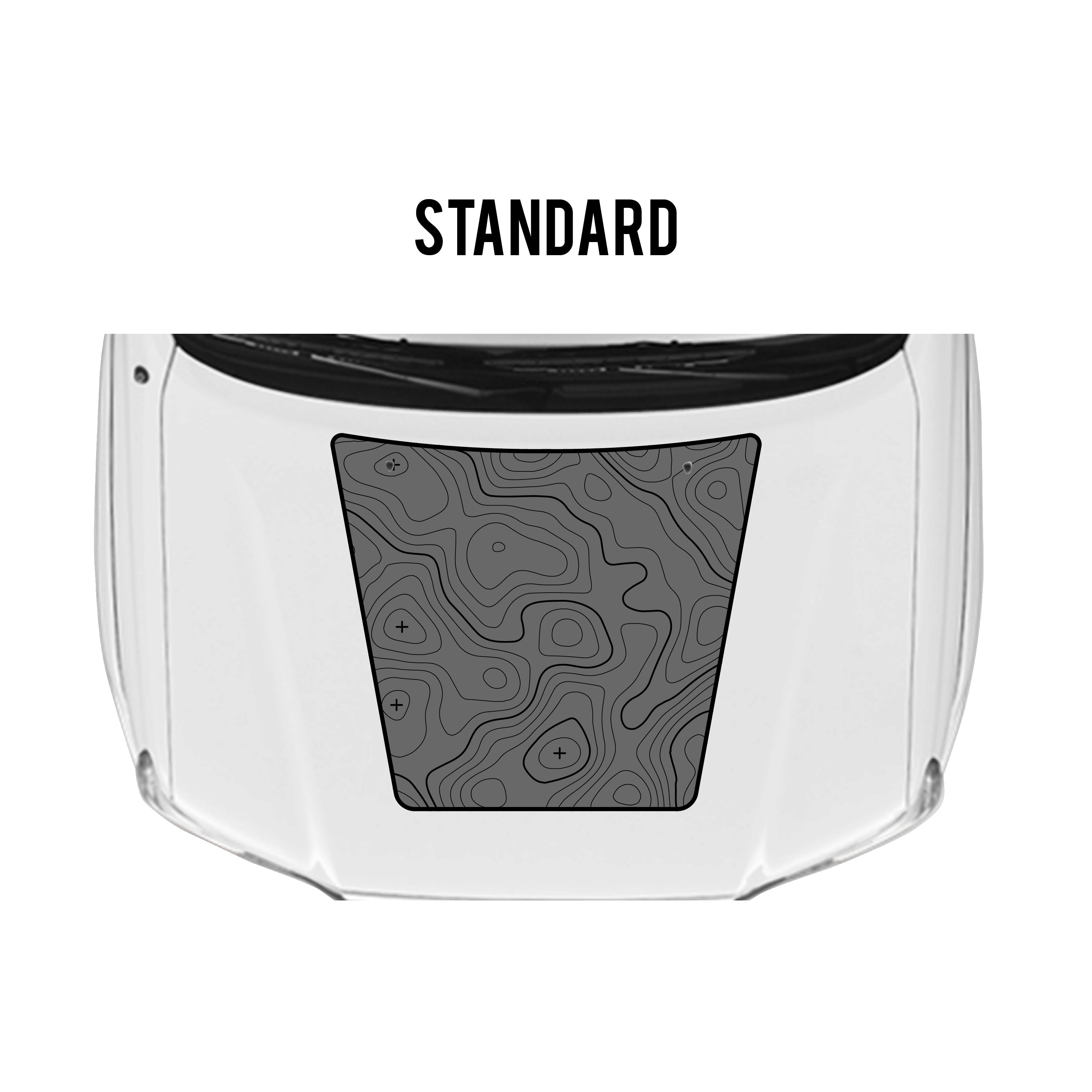 2005-15 Toyota Hood Stamp For Tacoma