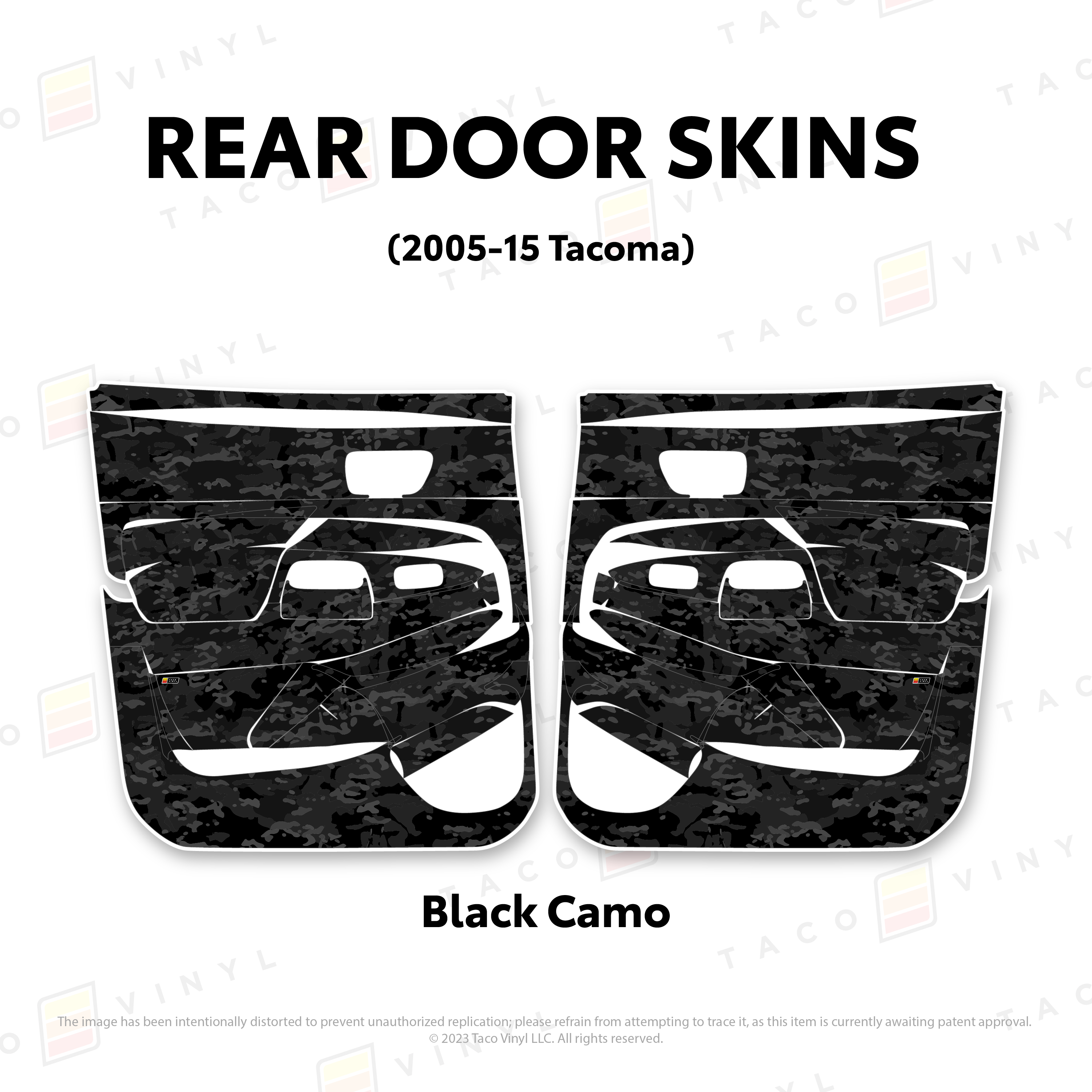 2005-15 Door Skins For Tacoma