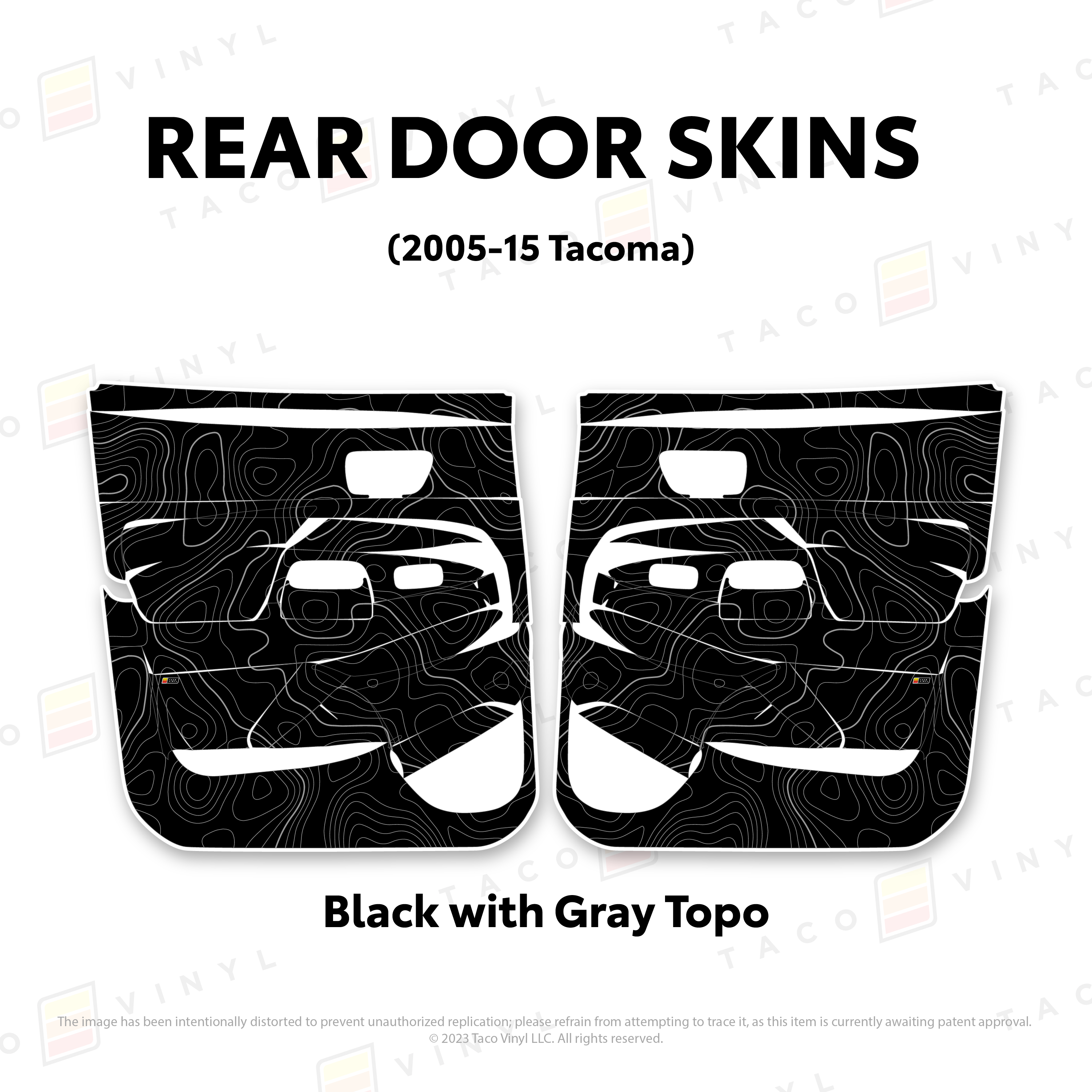 2005-15 Door Skins For Tacoma