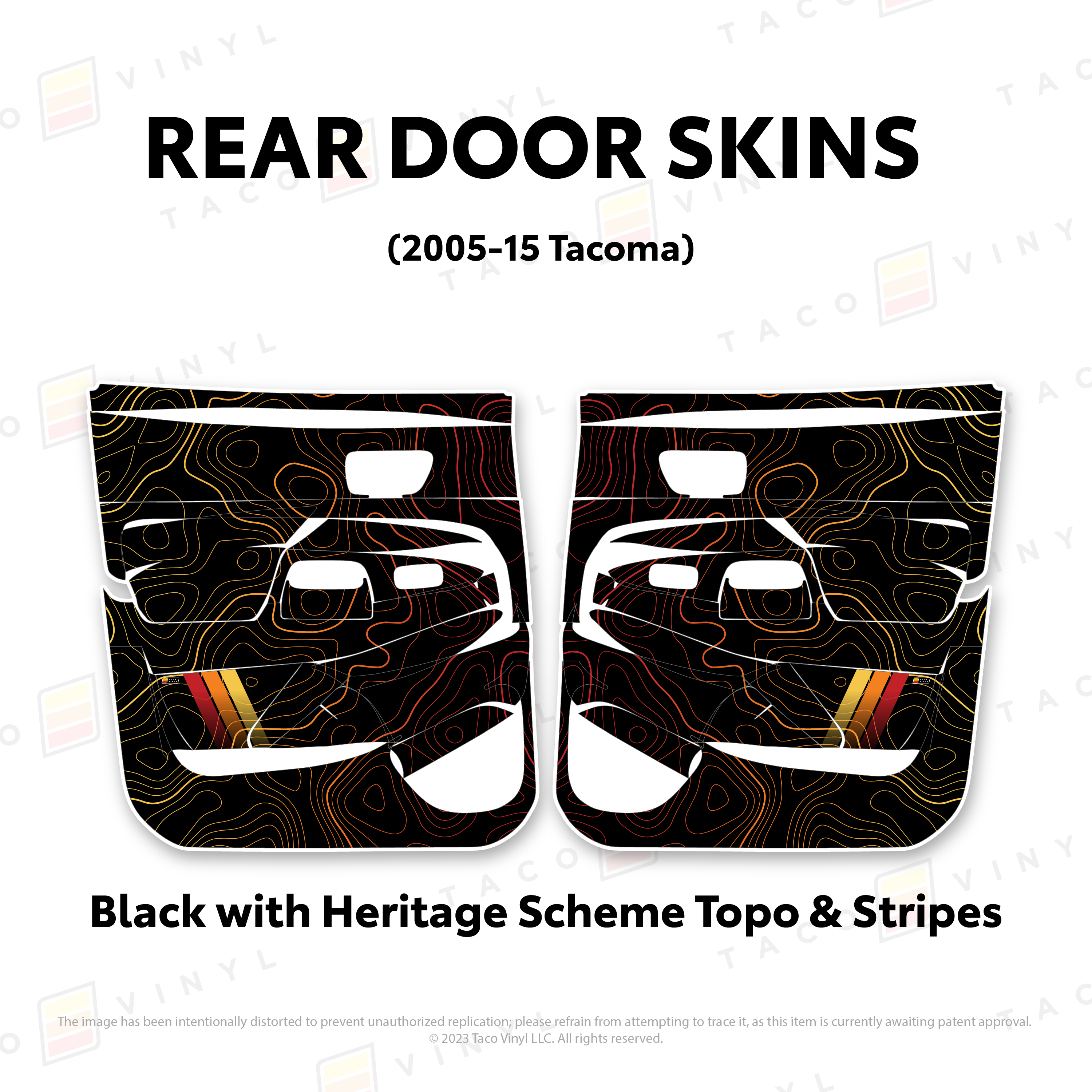 2005-15 Door Skins For Tacoma