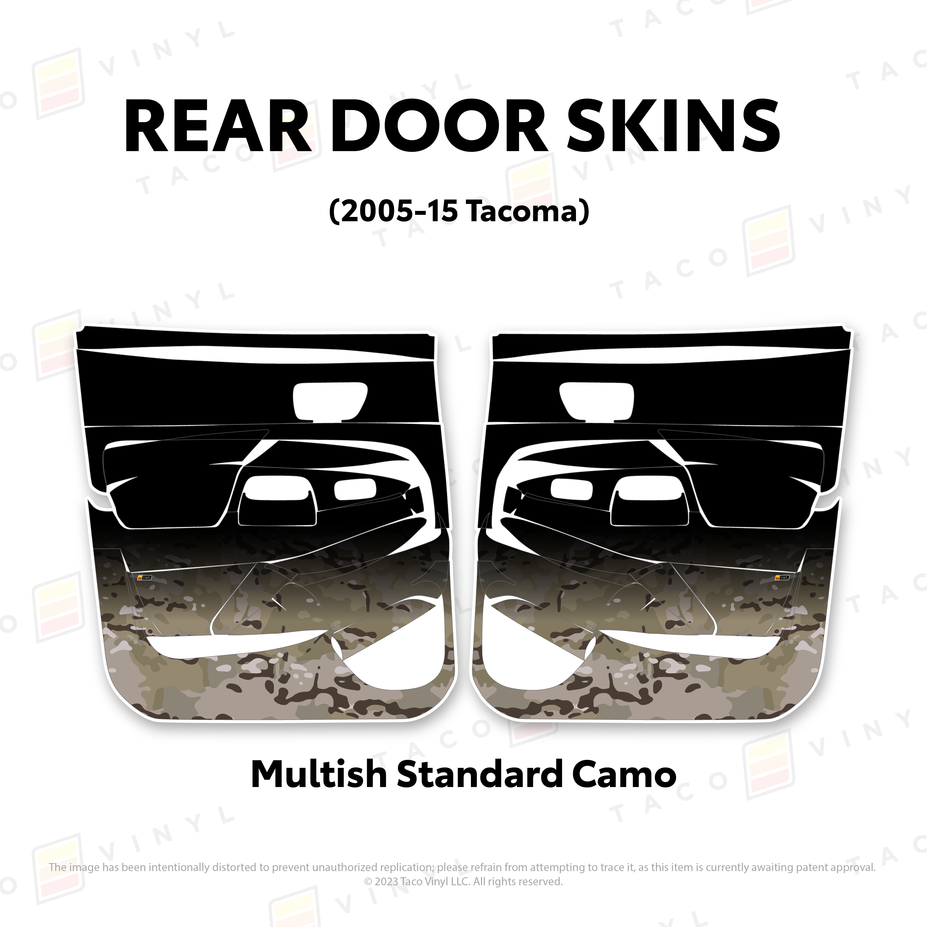 2005-15 Door Skins For Tacoma