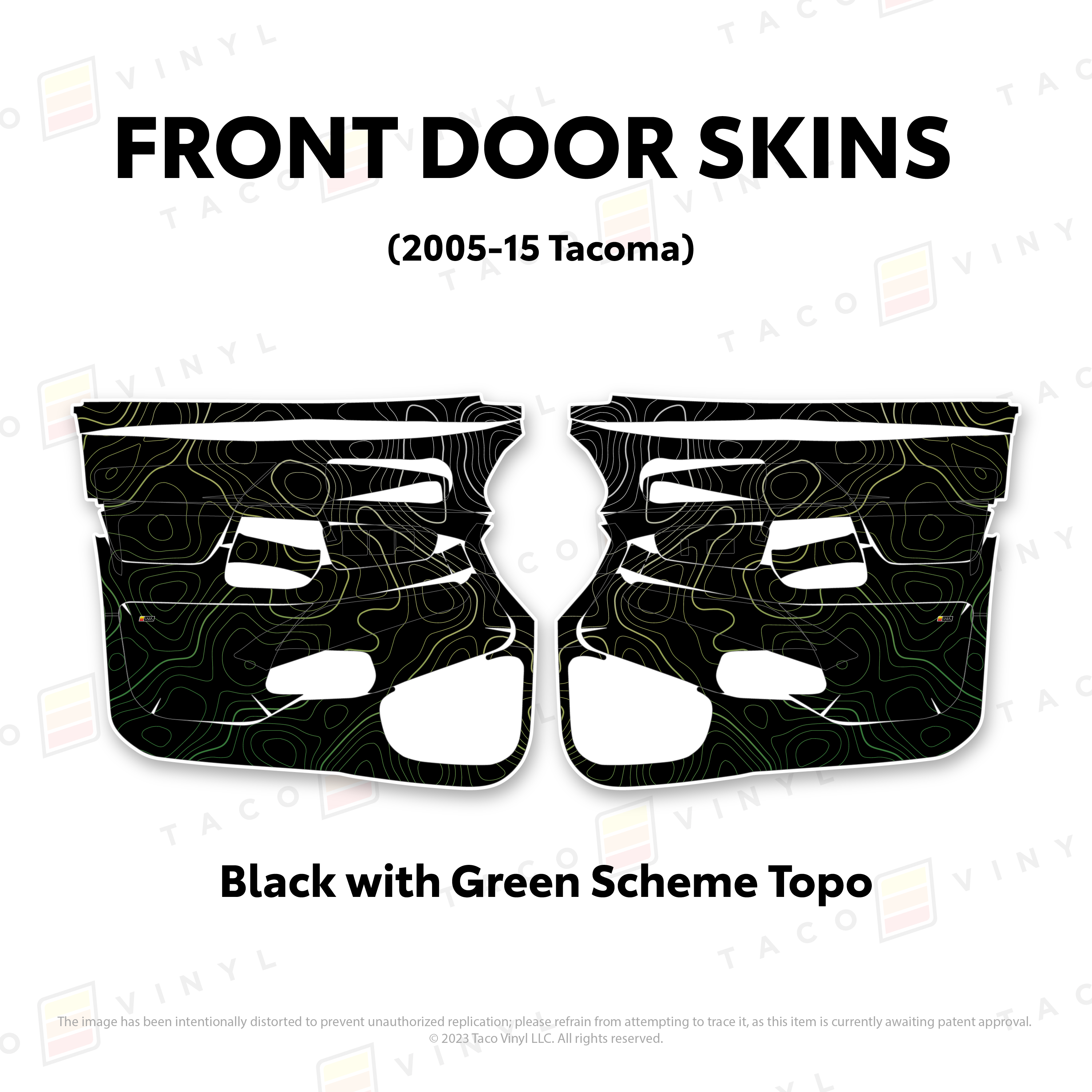 2005-15 Door Skins For Tacoma