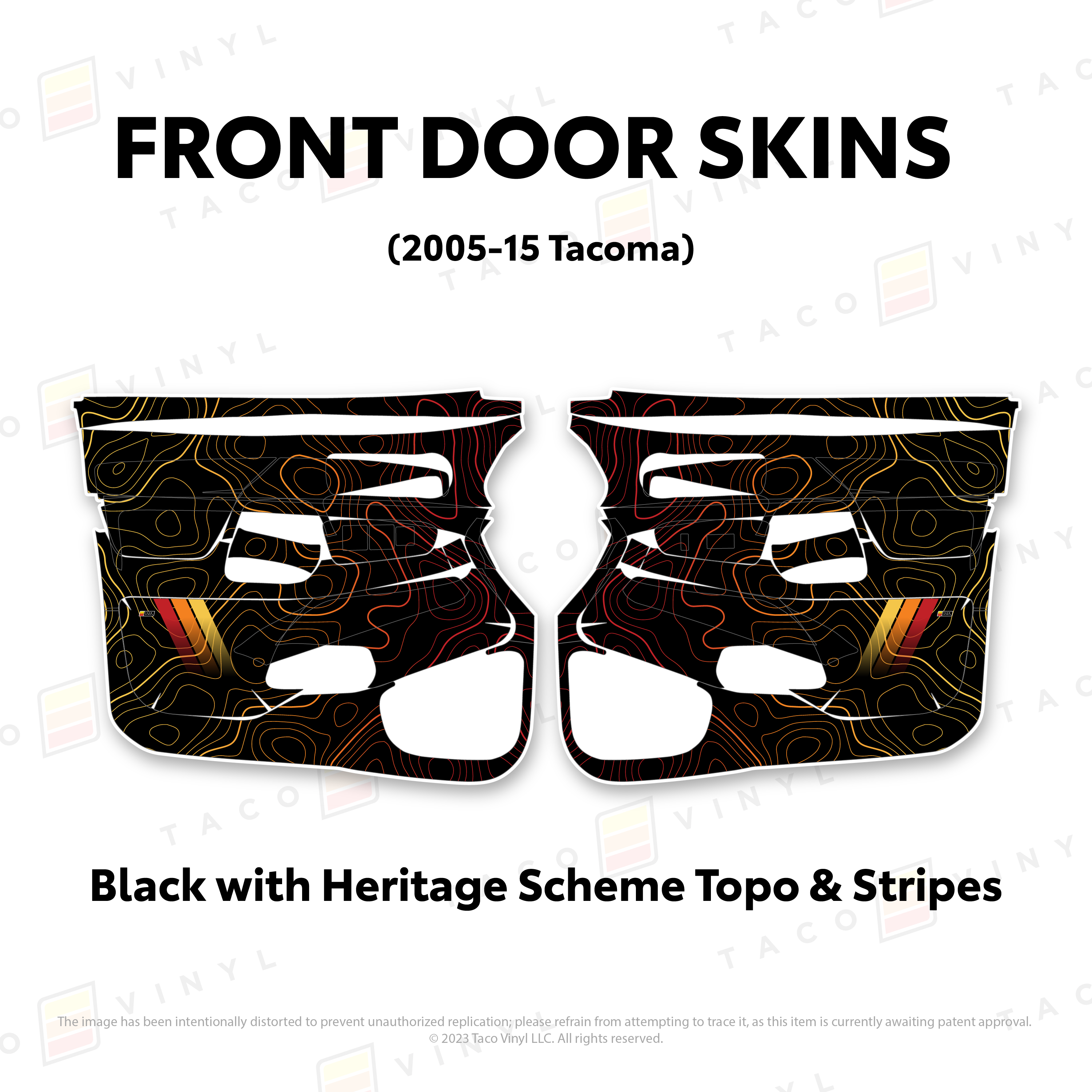 2005-15 Door Skins For Tacoma