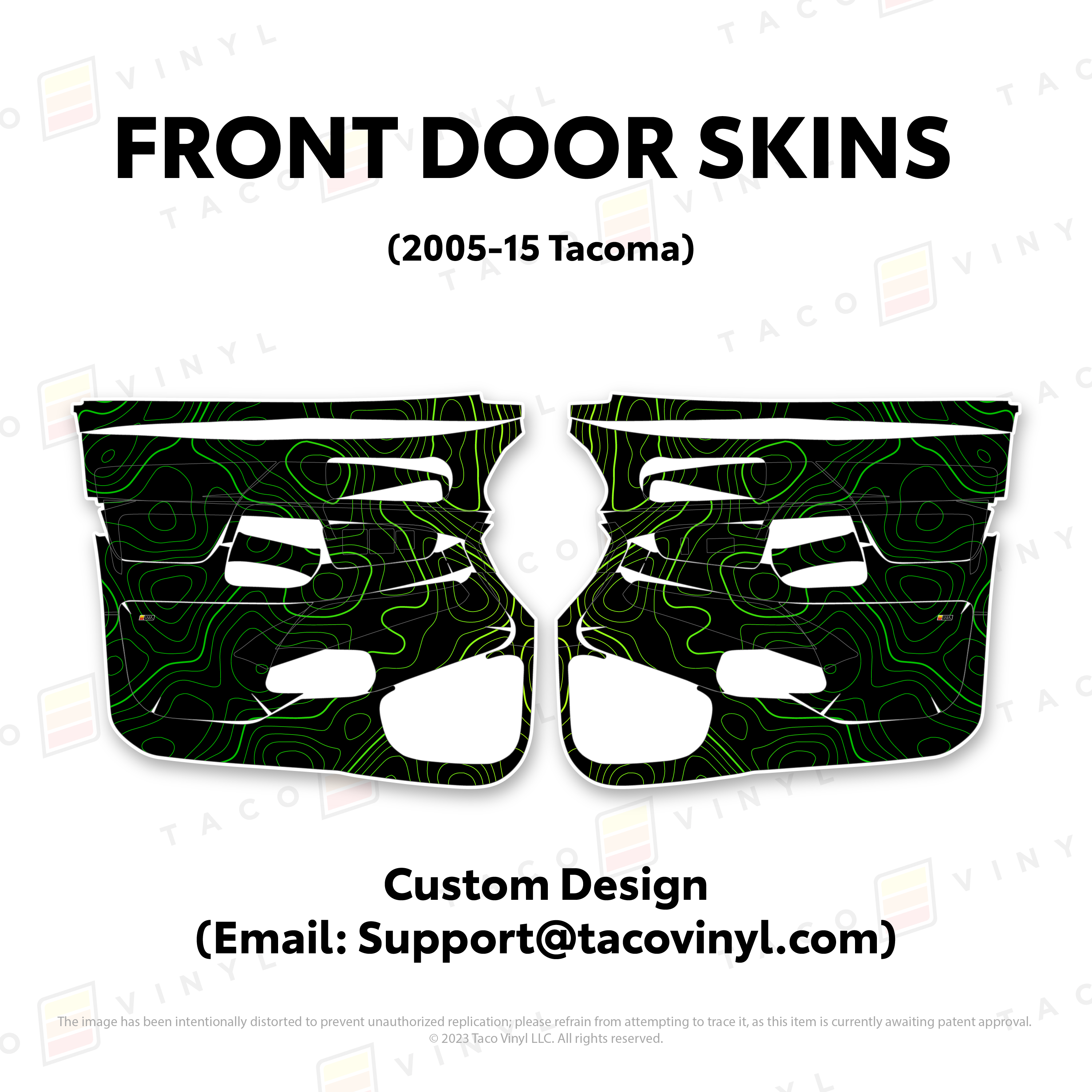 2005-15 Door Skins For Tacoma