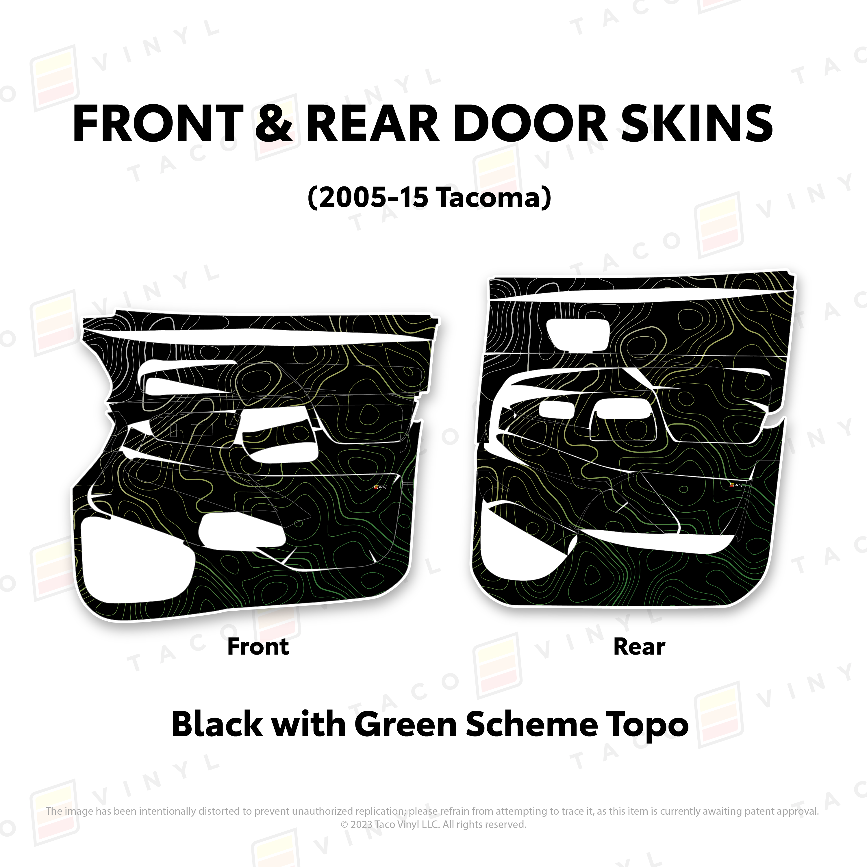 2005-15 Door Skins For Tacoma