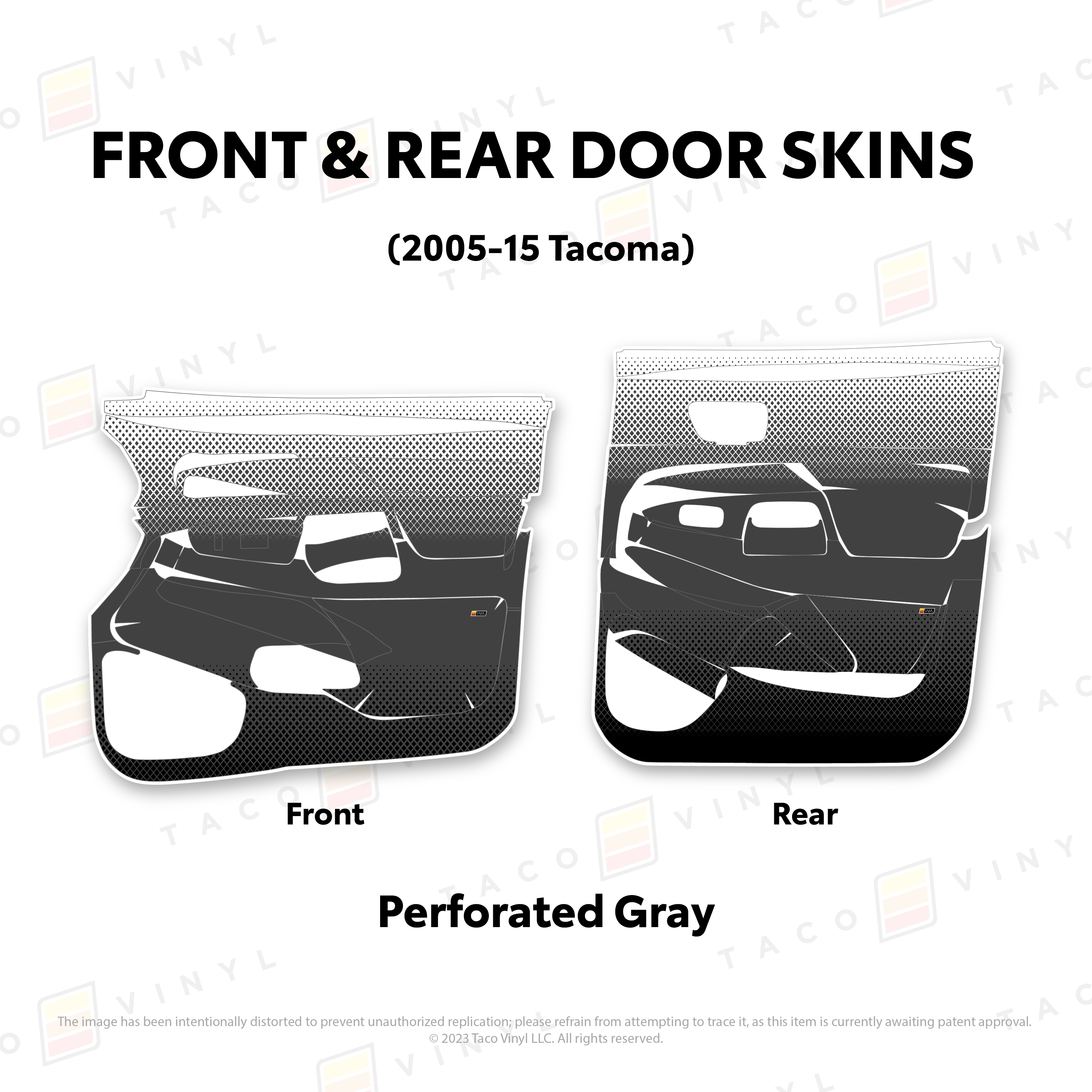 2005-15 Door Skins For Tacoma